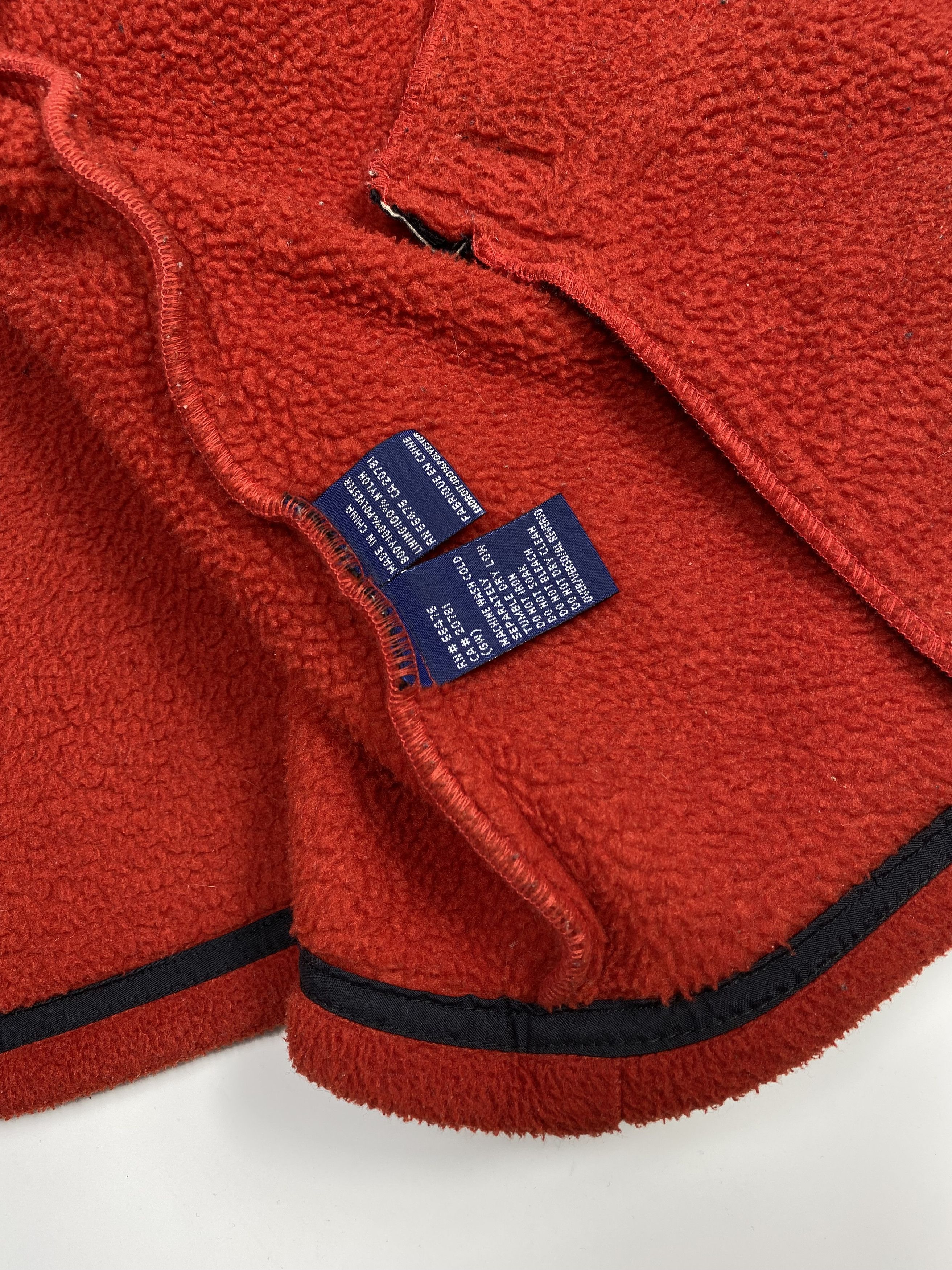 Tommy Hilfiger × Vintage Tommy Hilfiger 90s Vintage Fleece Duffle Toggles Coat Size US L / EU 52-54 / 3 - 11 Thumbnail