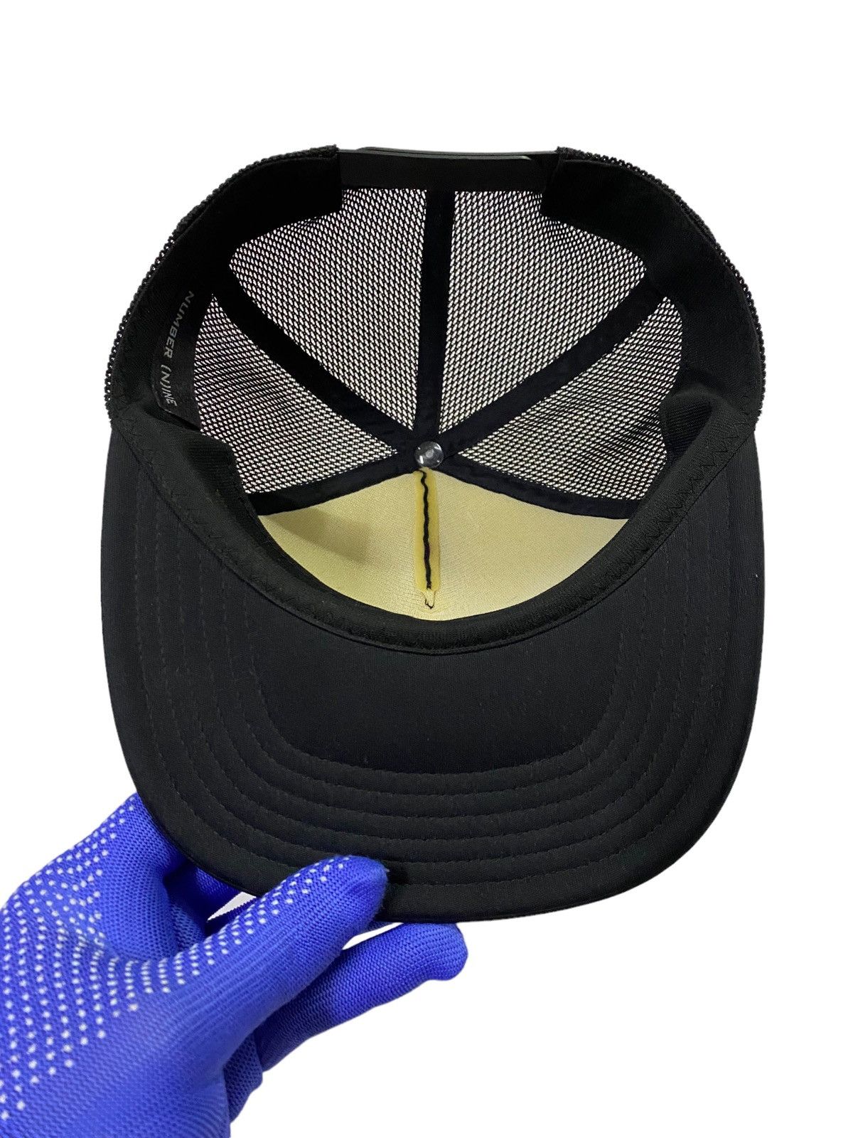 Japanese Brand × Number (N)ine Number (N)ine Trucker Sbapback Caps/Hats Size ONE SIZE - 13 Thumbnail