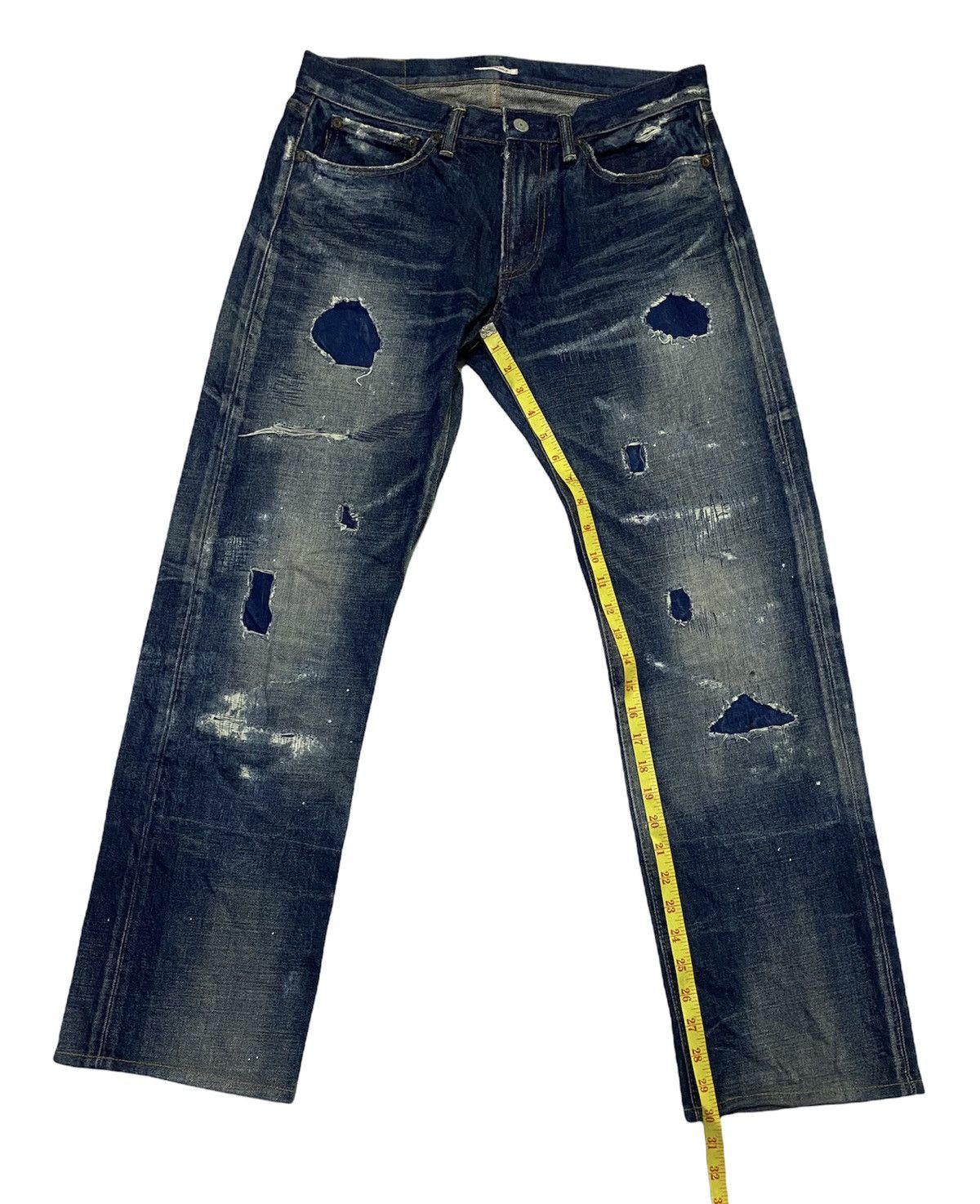 Eternal Rare🔥Eternal Ripped Distressed Denim Pants Size US 33 - 6 Thumbnail