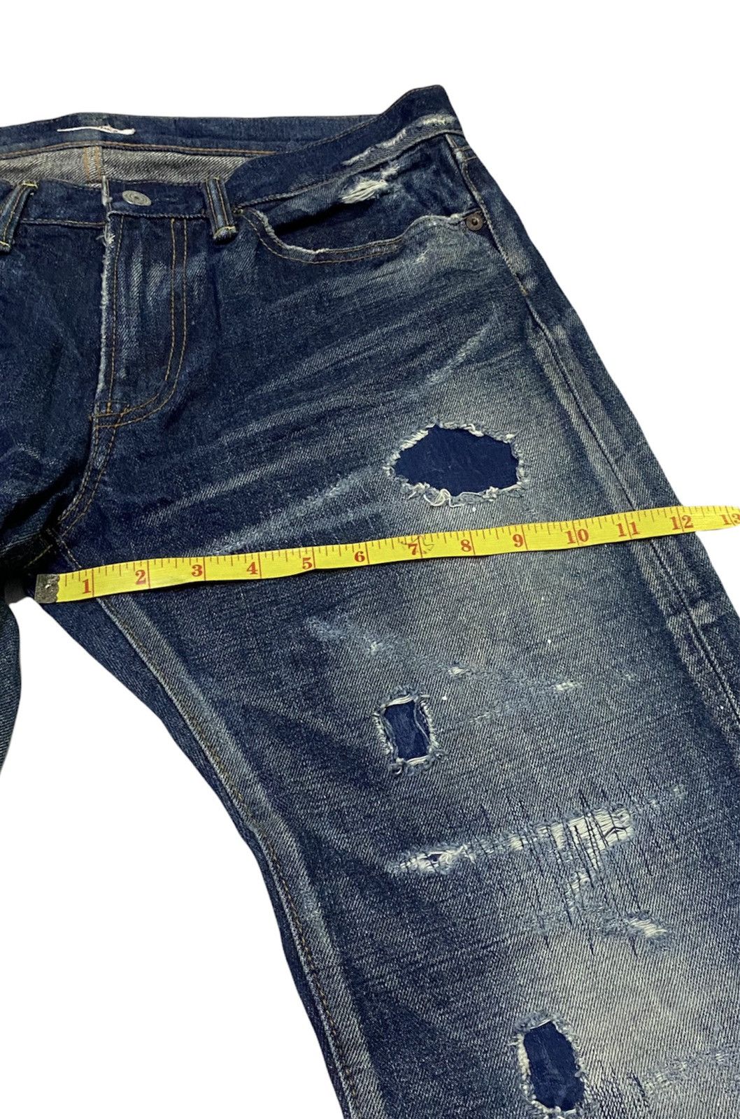 Eternal Rare🔥Eternal Ripped Distressed Denim Pants Size US 33 - 7 Thumbnail