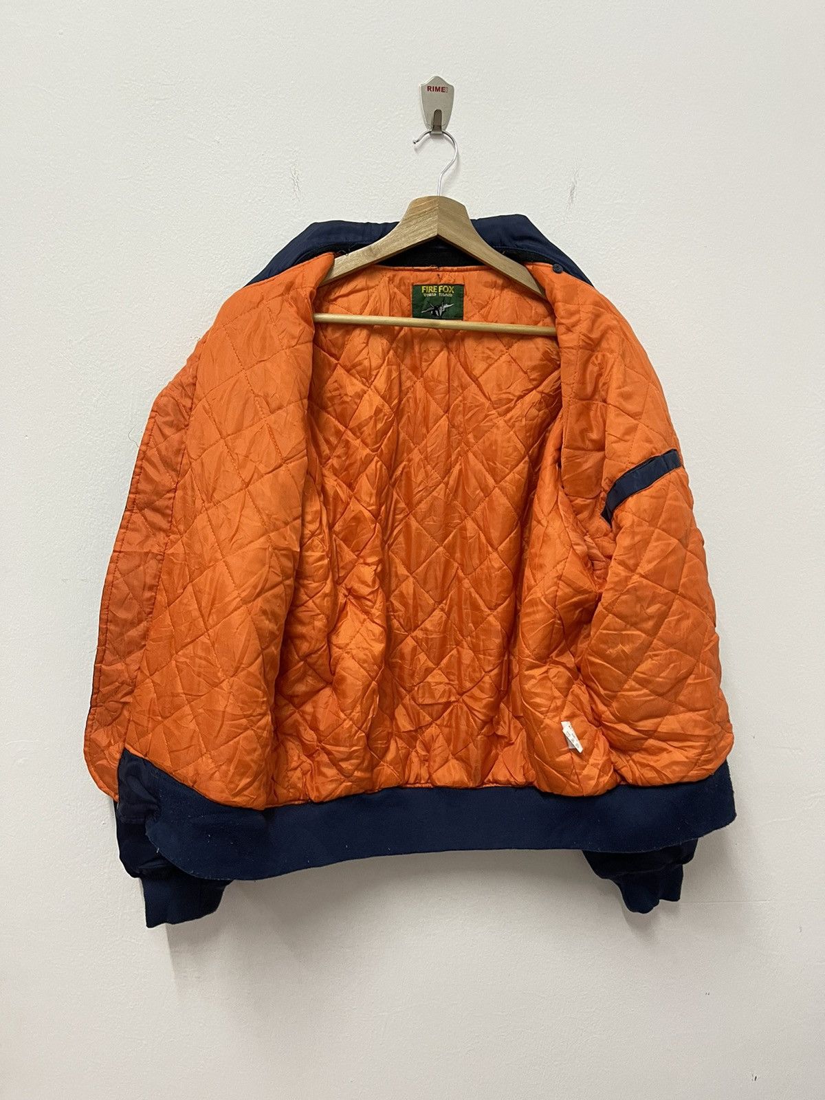 Vintage Vintage Fire Fox Military Riversible Bomber Jacket Size US L / EU 52-54 / 3 - 10 Thumbnail