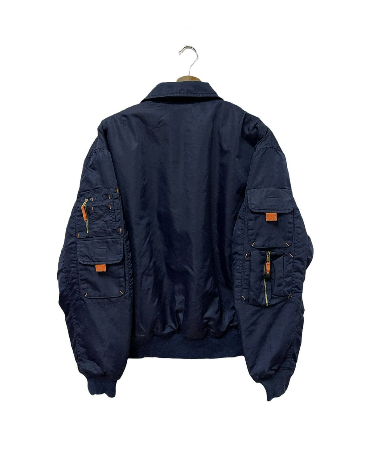 Vintage Vintage Fire Fox Military Riversible Bomber Jacket Size US L / EU 52-54 / 3 - 9 Thumbnail