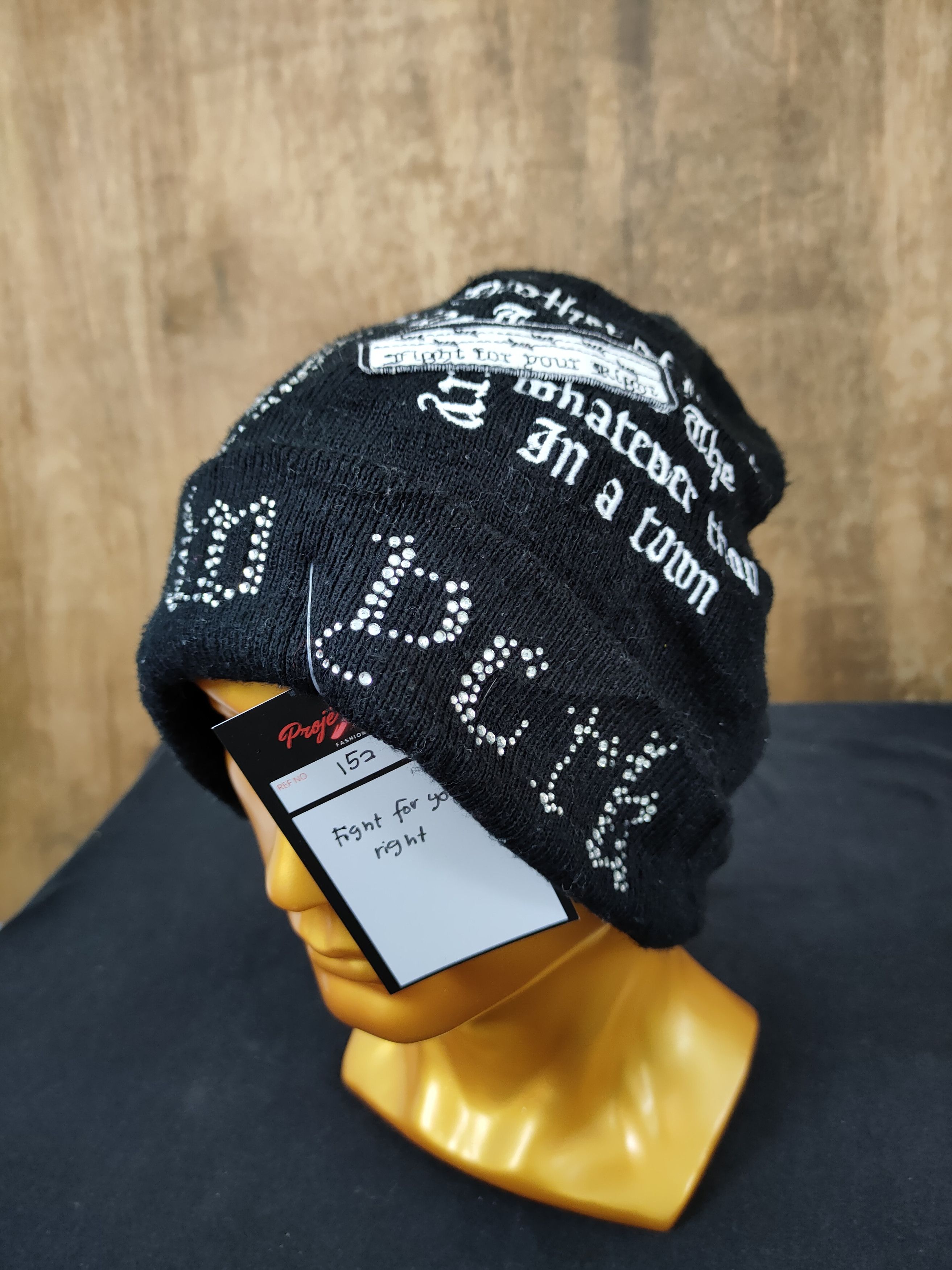 If Six Was Nine DL Punk like if6 was9 seditionaries loose beanie #152DLL Size ONE SIZE - 1 Thumbnail