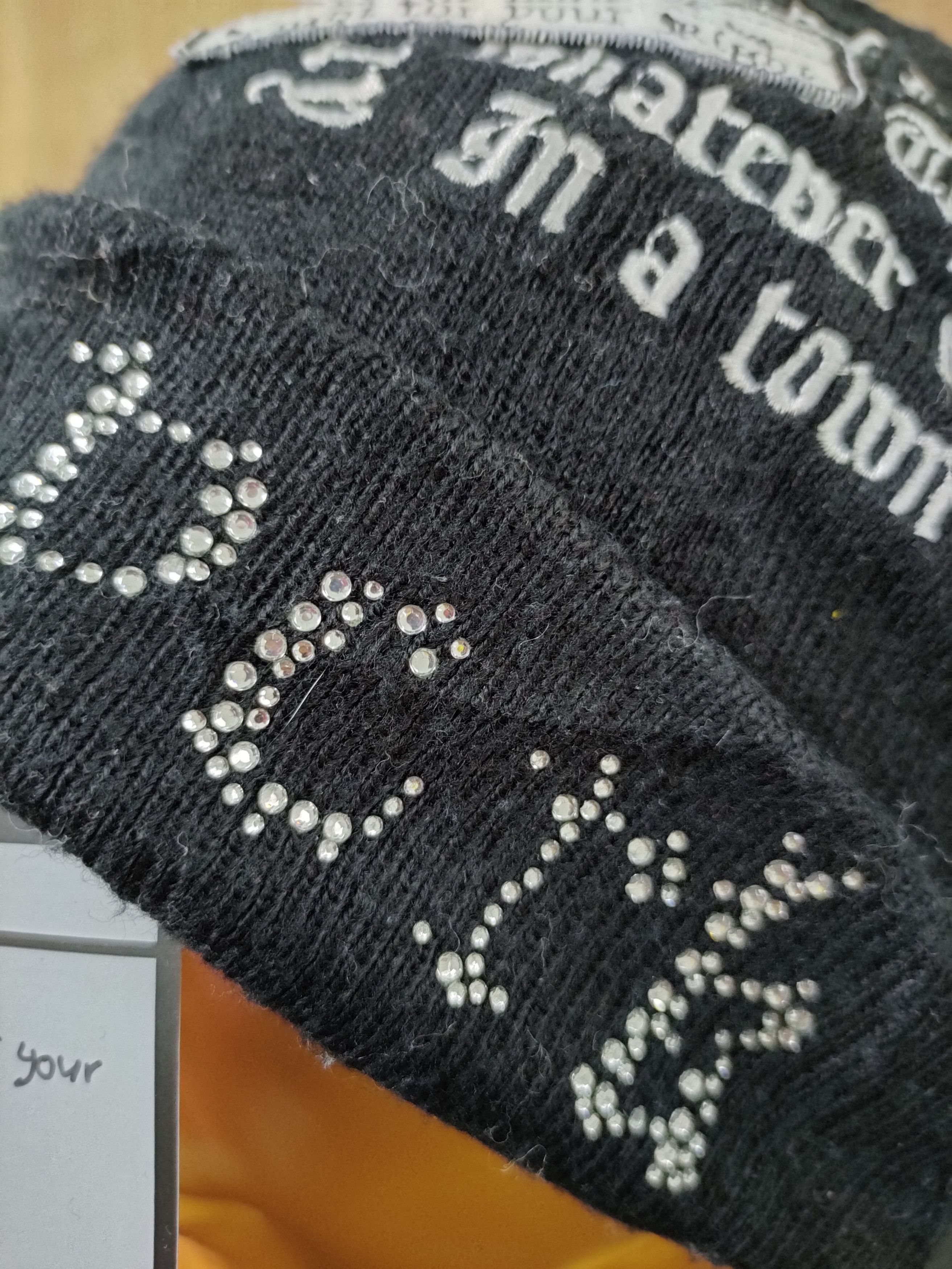 If Six Was Nine DL Punk like if6 was9 seditionaries loose beanie #152DLL Size ONE SIZE - 7 Thumbnail