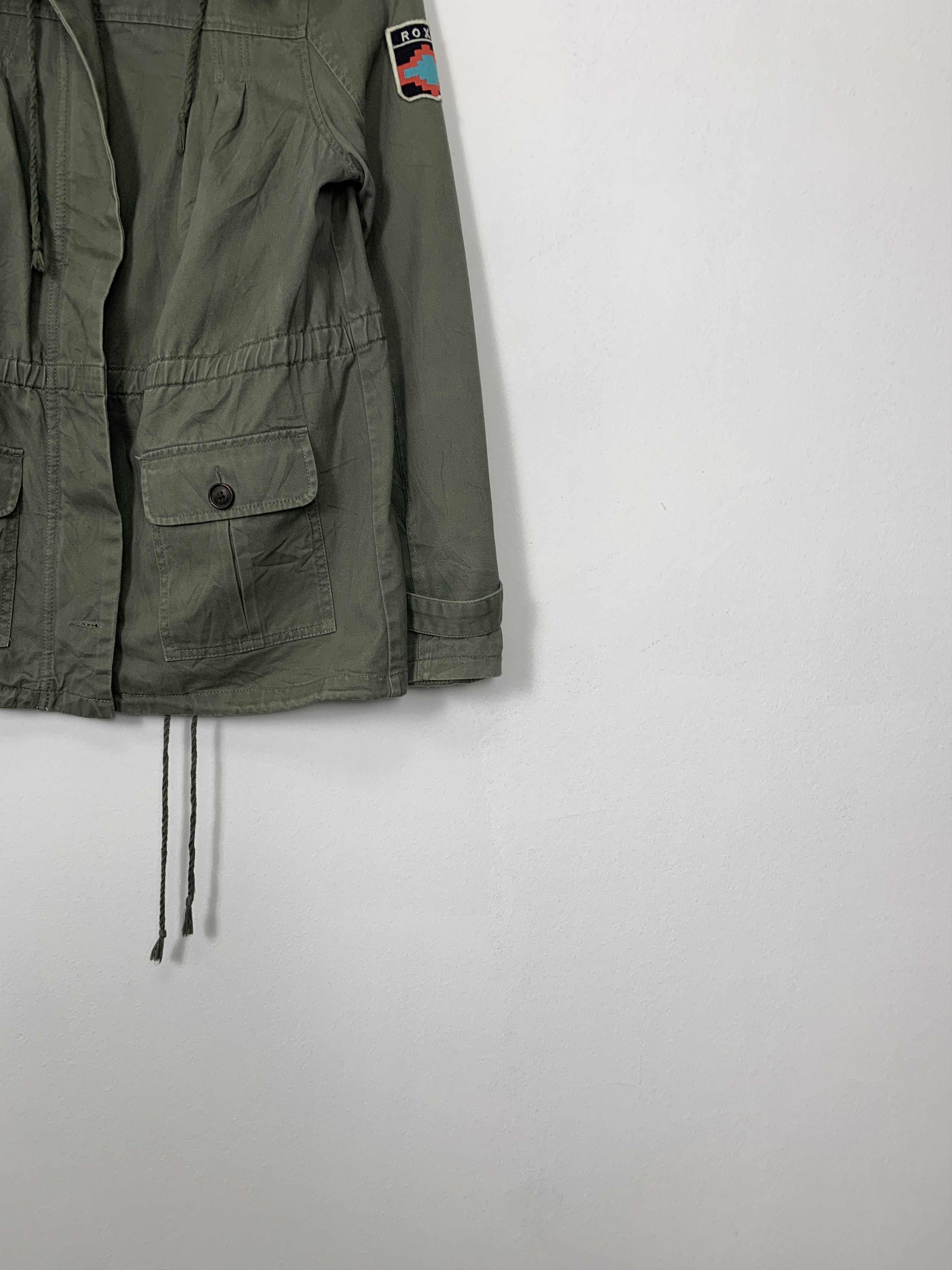 Quicksilver Vintage ROXY Military Native Navajo Lining Parkas J0991 Size S / US 4 / IT 40 - 4 Thumbnail