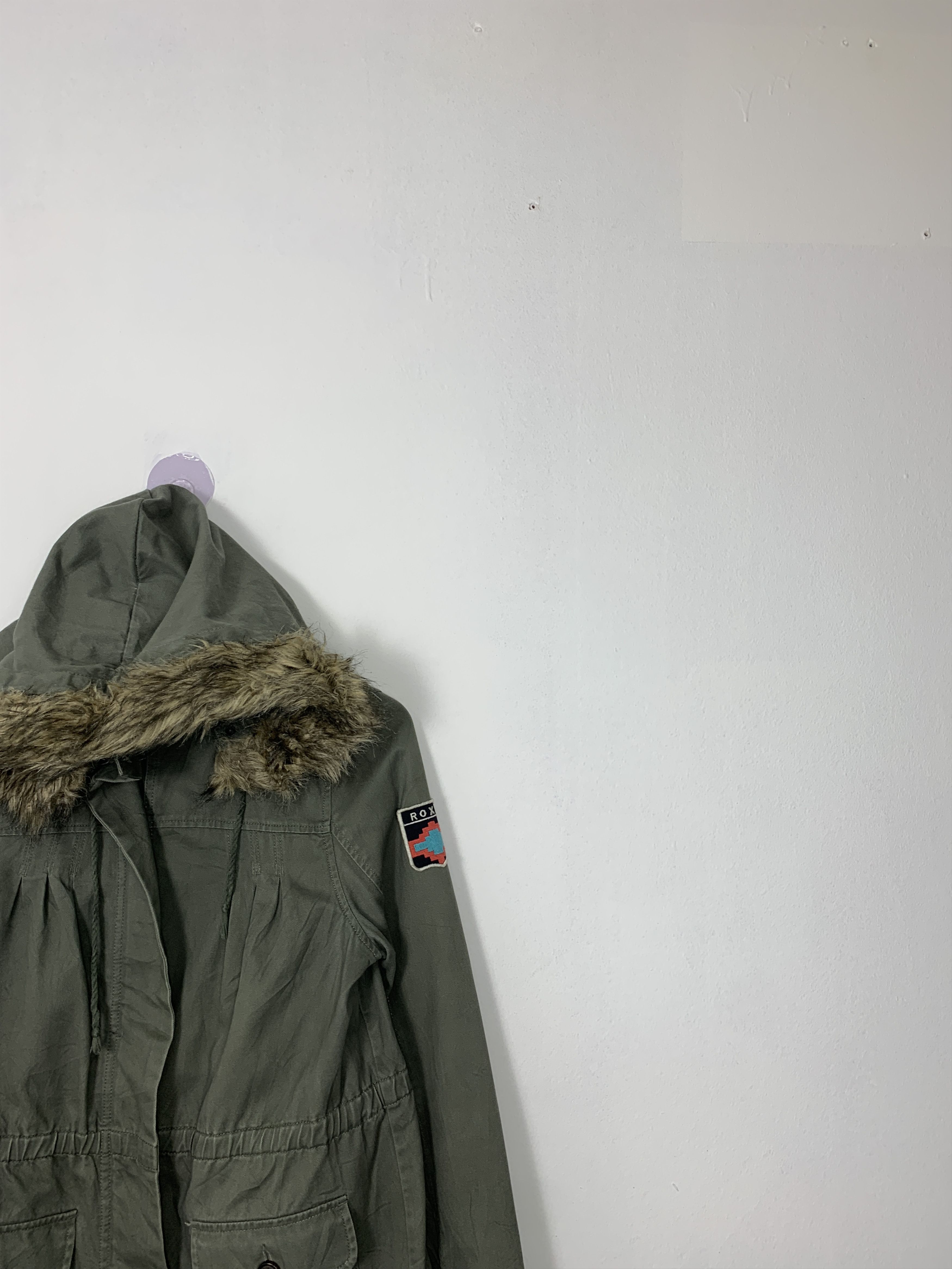 Quicksilver Vintage ROXY Military Native Navajo Lining Parkas J0991 Size S / US 4 / IT 40 - 3 Thumbnail