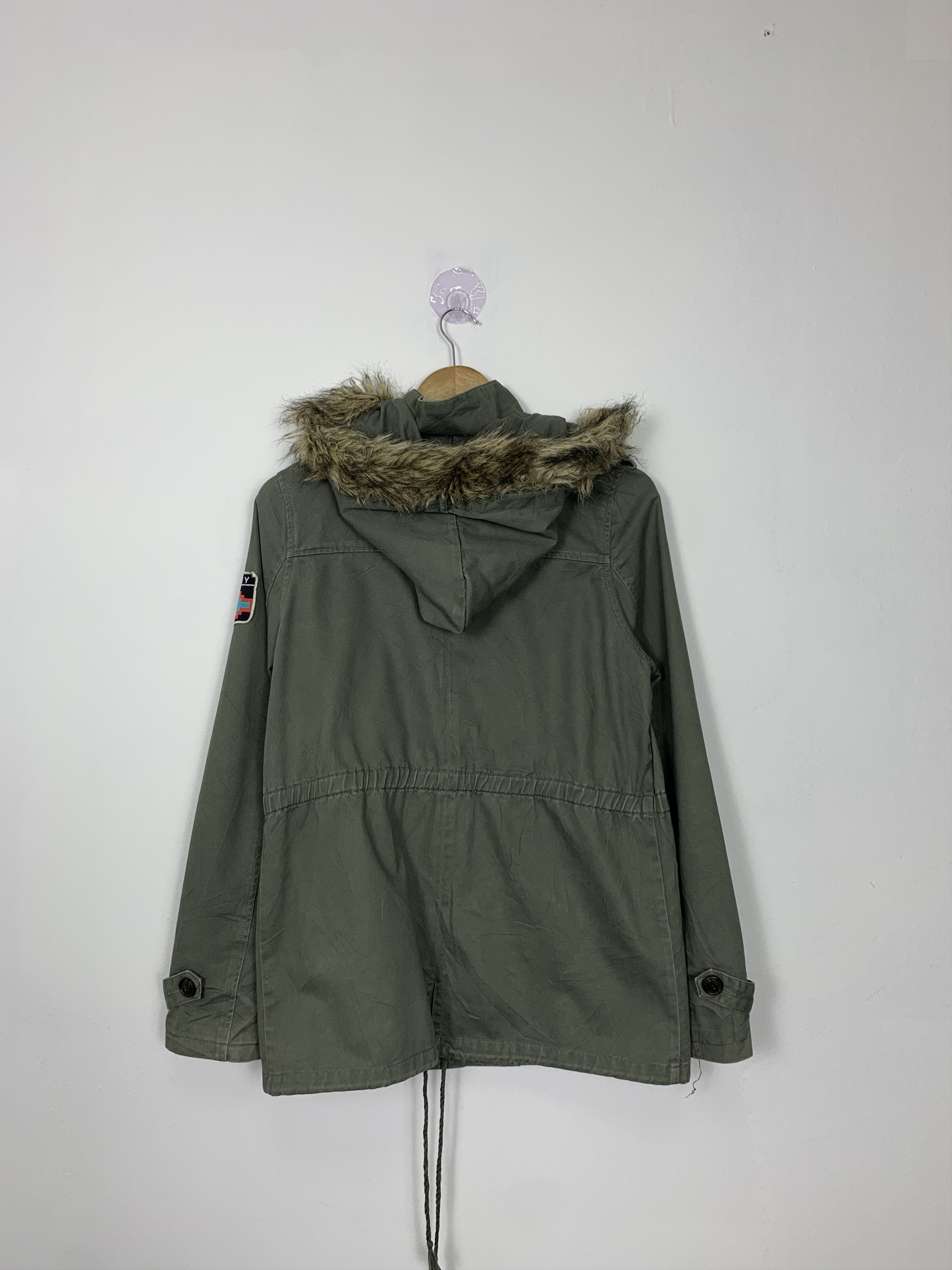 Quicksilver Vintage ROXY Military Native Navajo Lining Parkas J0991 Size S / US 4 / IT 40 - 6 Thumbnail