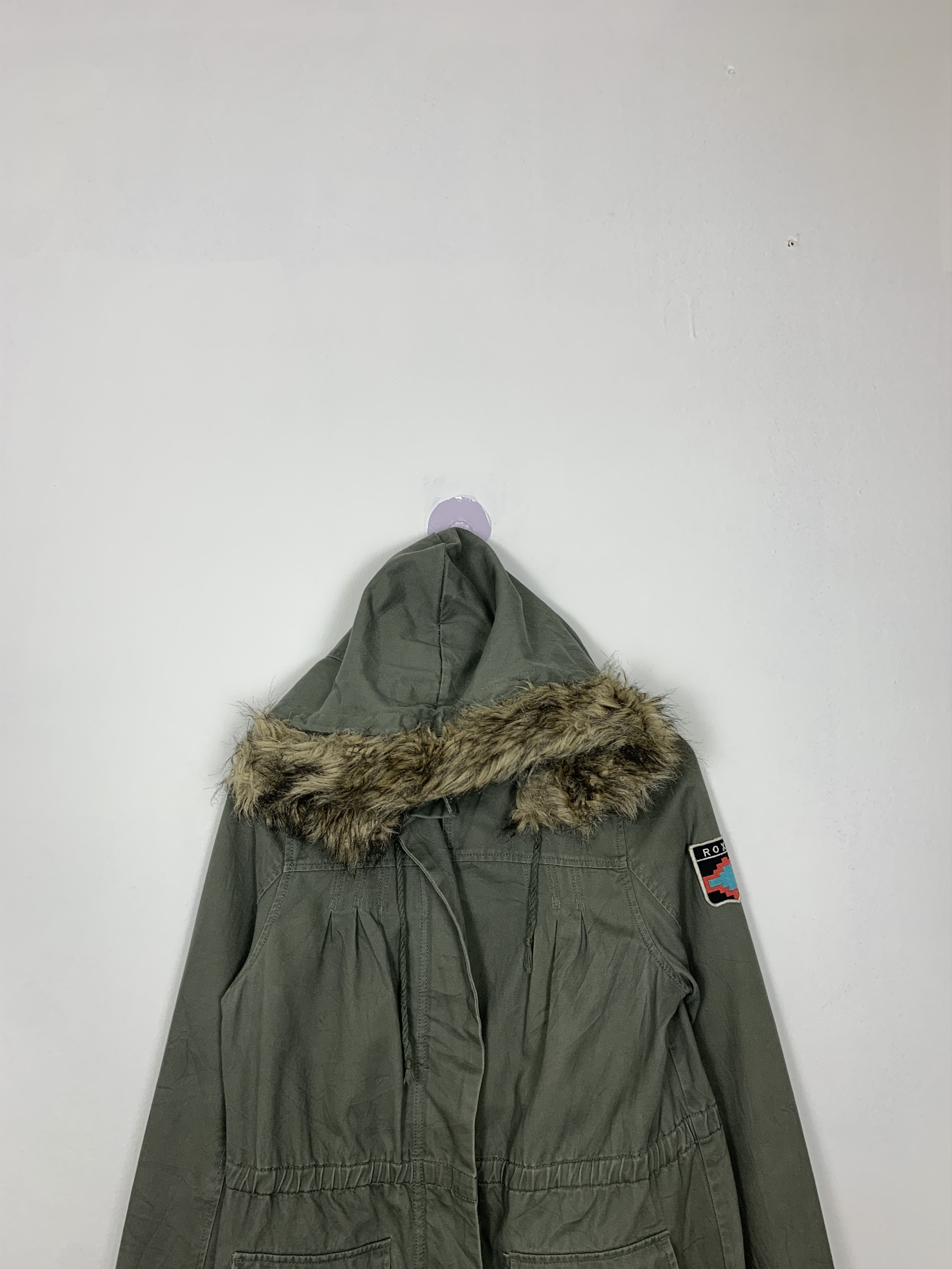 Quicksilver Vintage ROXY Military Native Navajo Lining Parkas J0991 Size S / US 4 / IT 40 - 2 Thumbnail