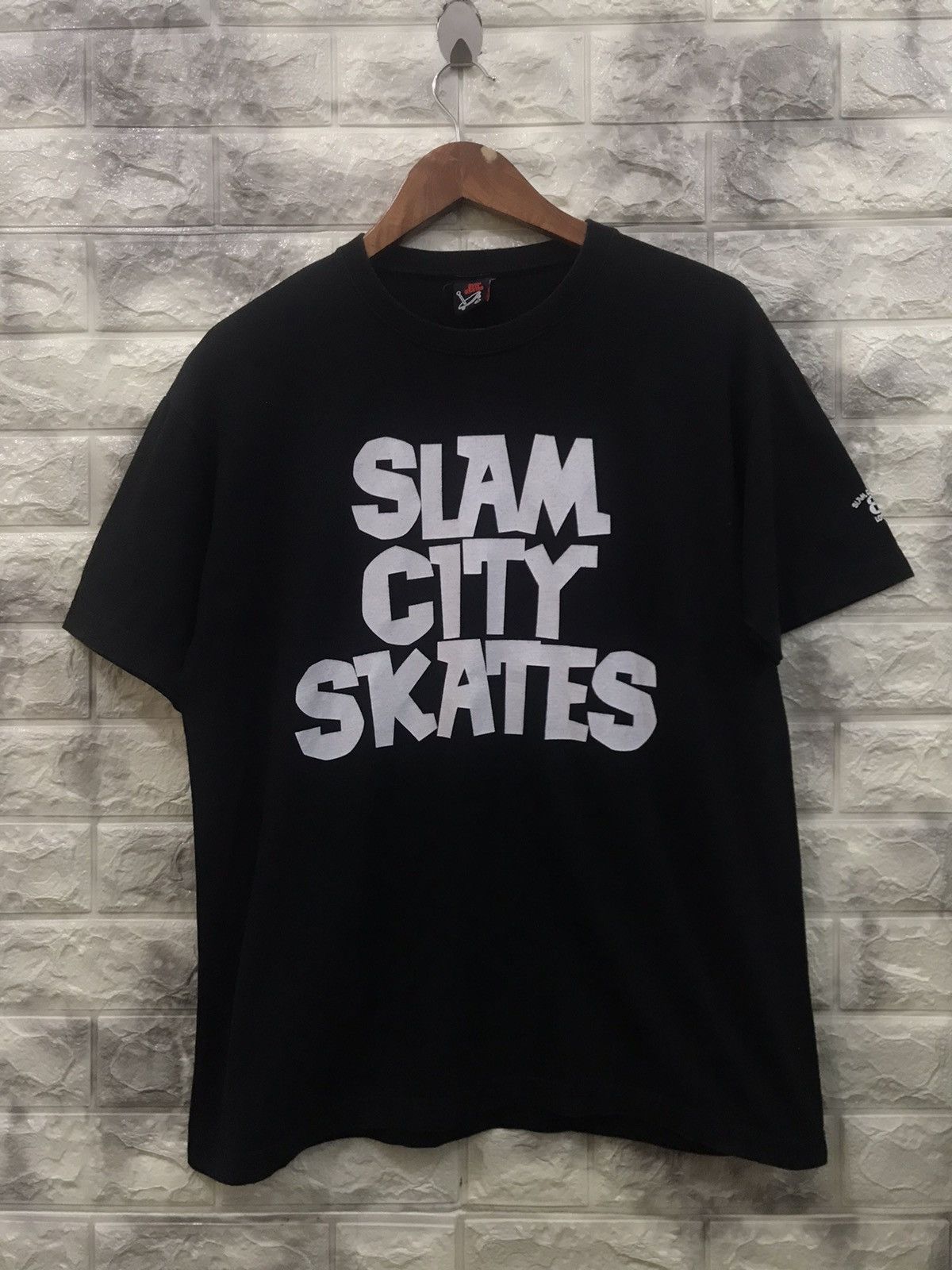 Vintage Vintage Slam City Skates Logo Tee Size US L / EU 52-54 / 3 - 1 Thumbnail