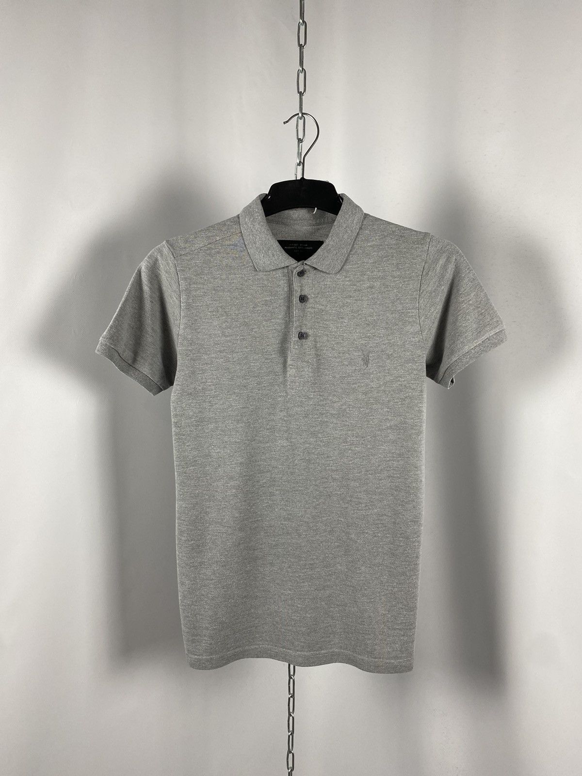 Allsaints Allsaints polo T-shirts streetwear gray luxury other size M Size US M / EU 48-50 / 2 - 1 Thumbnail