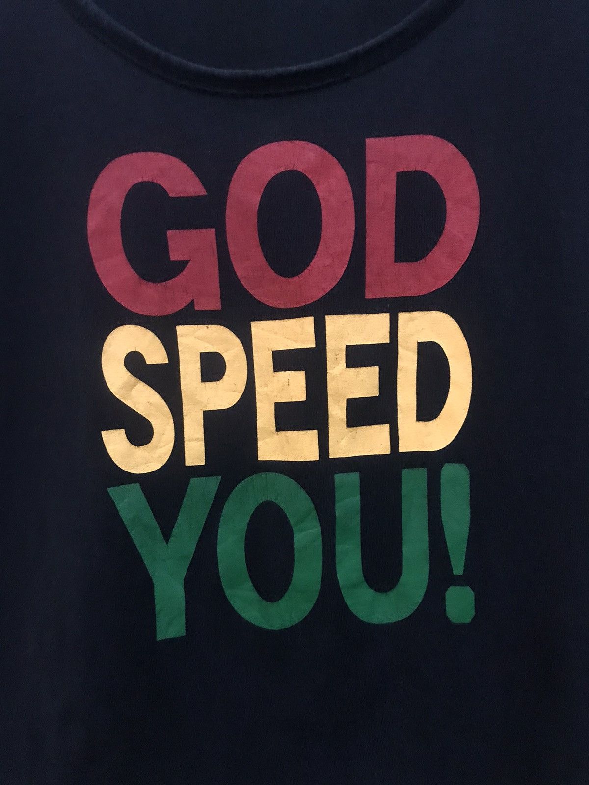 Japanese Brand GOD SPEED YOU! Black womens Tee Size S / US 4 / IT 40 - 2 Thumbnail