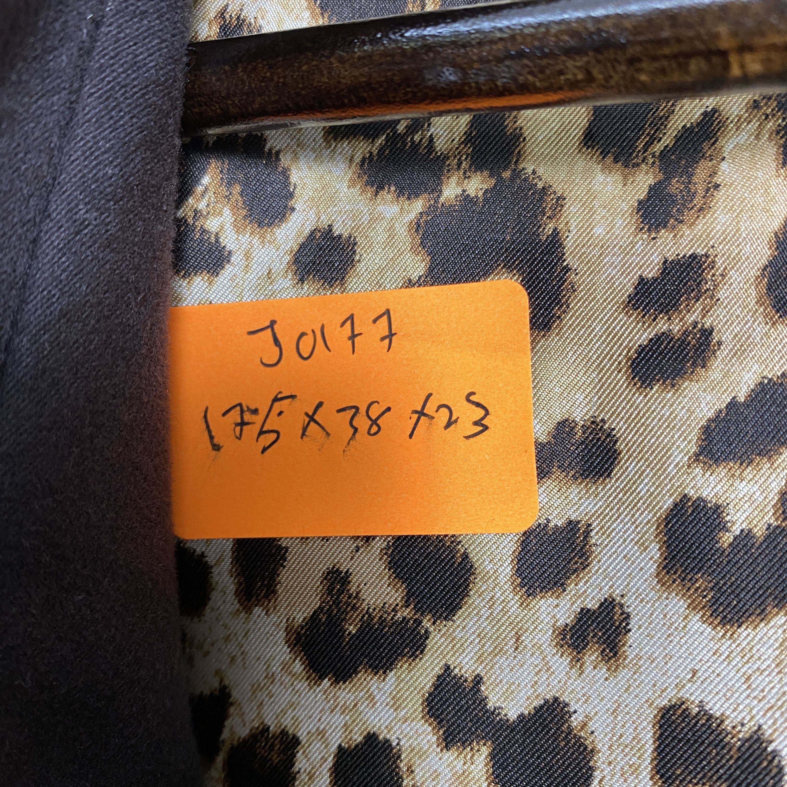 Japanese Brand Vintage FRAGILE Leopard Pattern Lining Long Coats J0177 Size S / US 4 / IT 40 - 15 Thumbnail