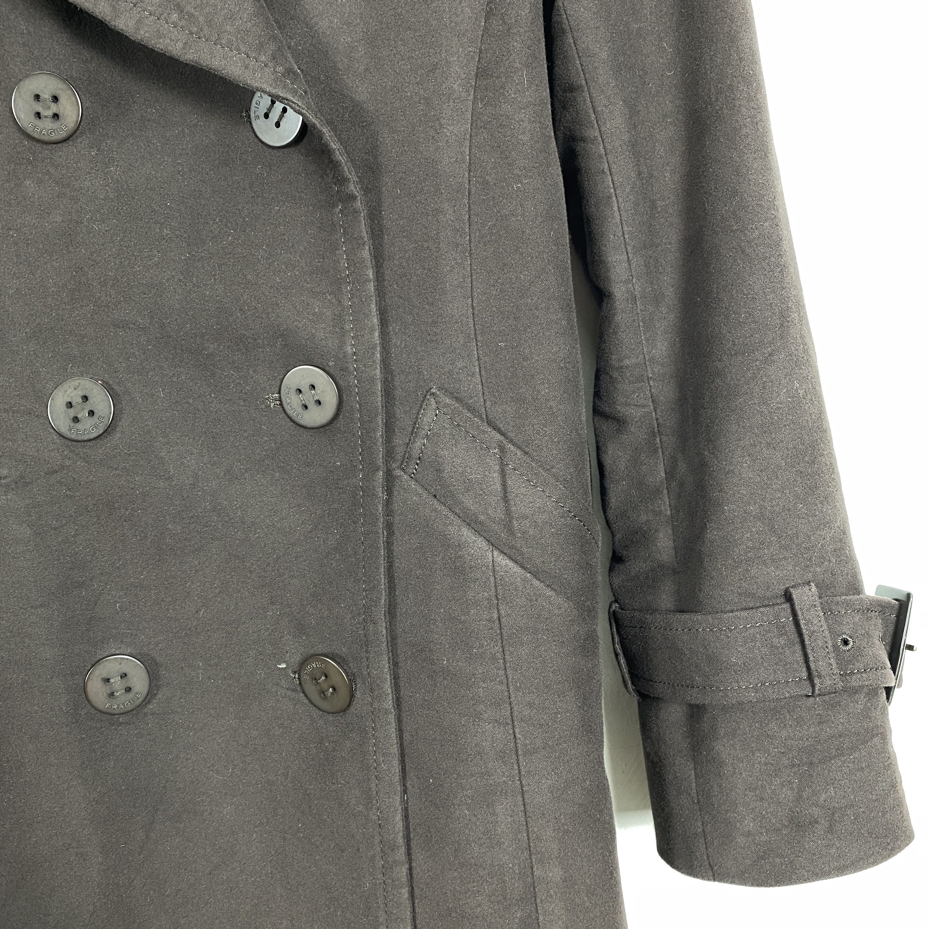 Japanese Brand Vintage FRAGILE Leopard Pattern Lining Long Coats J0177 Size S / US 4 / IT 40 - 5 Thumbnail