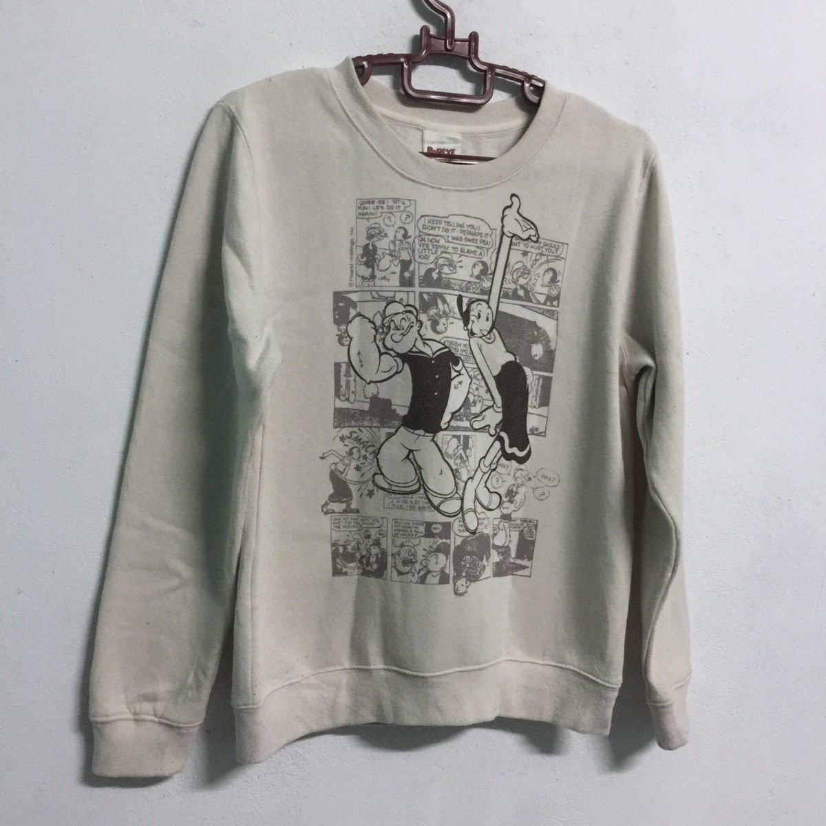 Cartoon Network Popeye the sailor man trademark Sweatshirt Size US S / EU 44-46 / 1 - 3 Thumbnail