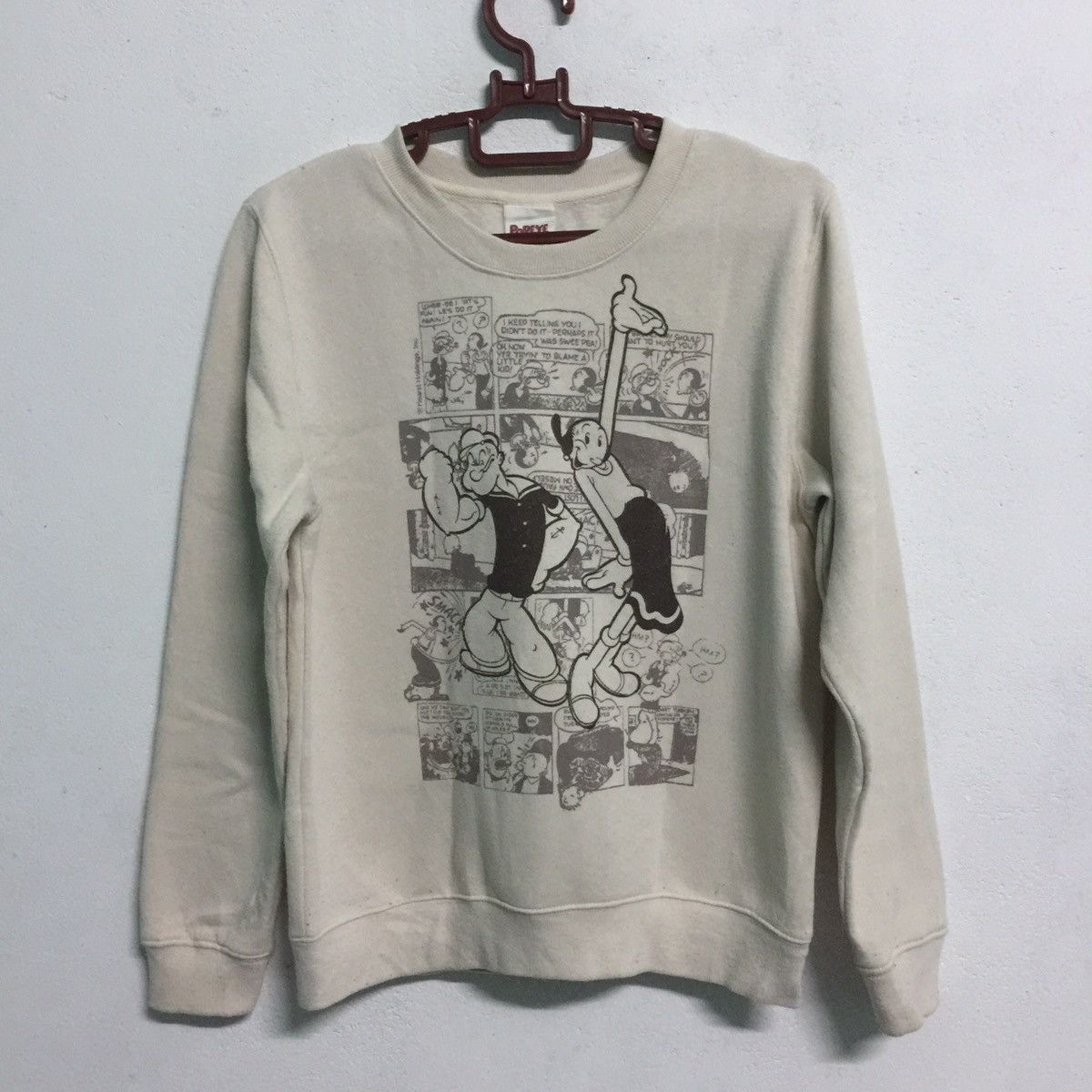 Cartoon Network Popeye the sailor man trademark Sweatshirt Size US S / EU 44-46 / 1 - 1 Thumbnail
