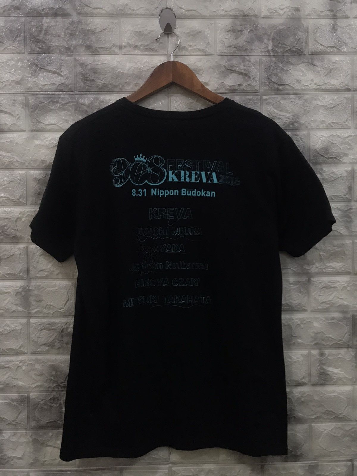 Band Tees × Japanese Brand 908 Festival kreva Japanesse Concert Tee Size US M / EU 48-50 / 2 - 2 Thumbnail