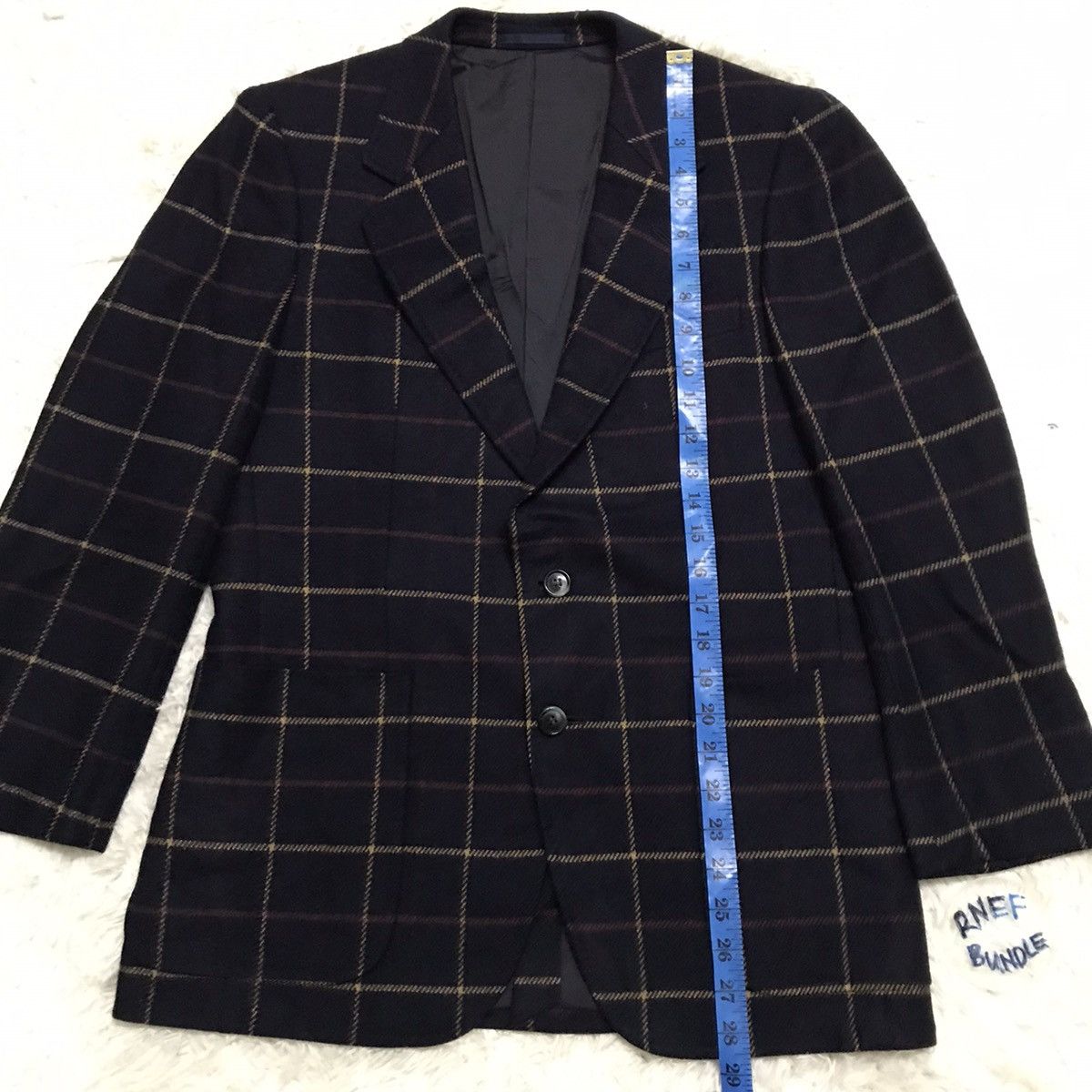 Aquascutum RARE‼️Aquascutum London Blazer Jacket Made in Japan Size 46R - 8 Thumbnail
