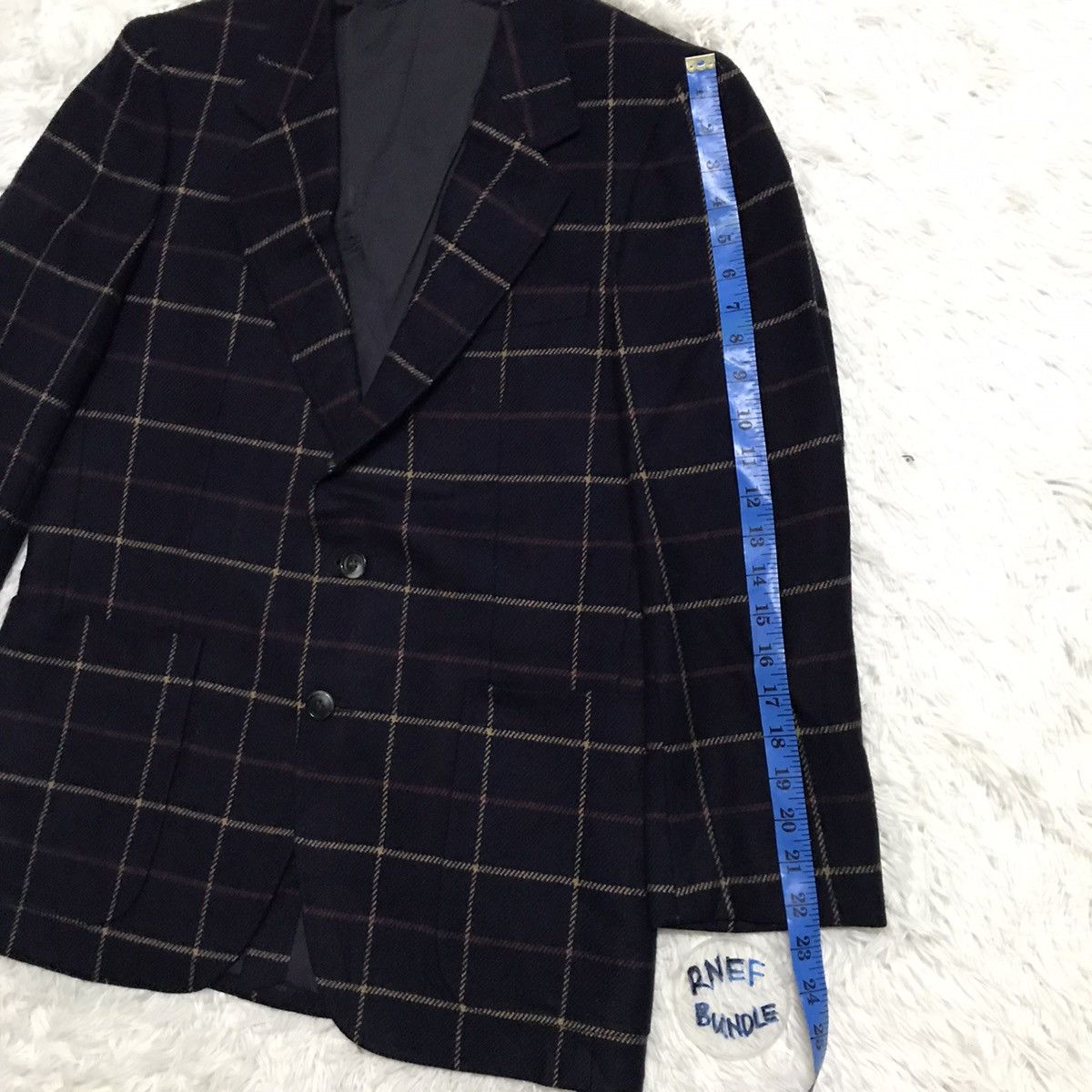 Aquascutum RARE‼️Aquascutum London Blazer Jacket Made in Japan Size 46R - 9 Thumbnail