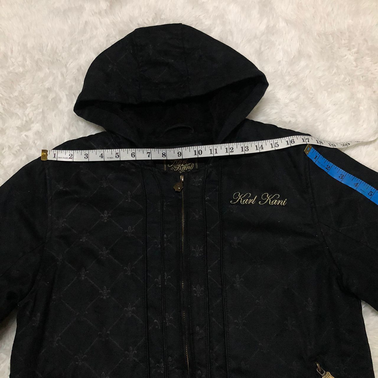 Japanese Brand STEAL Rare Karl Kani Hoodie Jacket Size US M / EU 48-50 / 2 - 4 Thumbnail