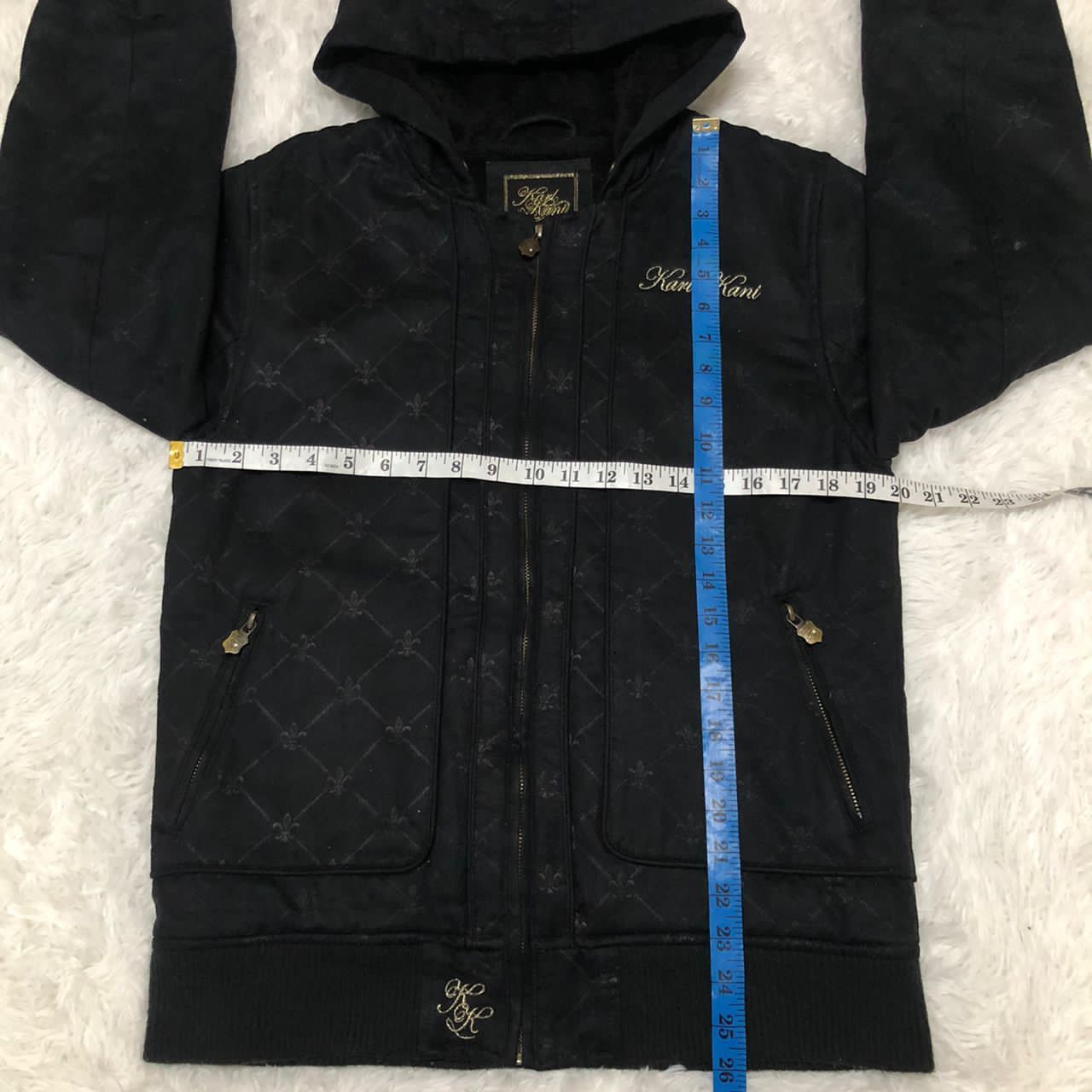 Japanese Brand STEAL Rare Karl Kani Hoodie Jacket Size US M / EU 48-50 / 2 - 3 Thumbnail