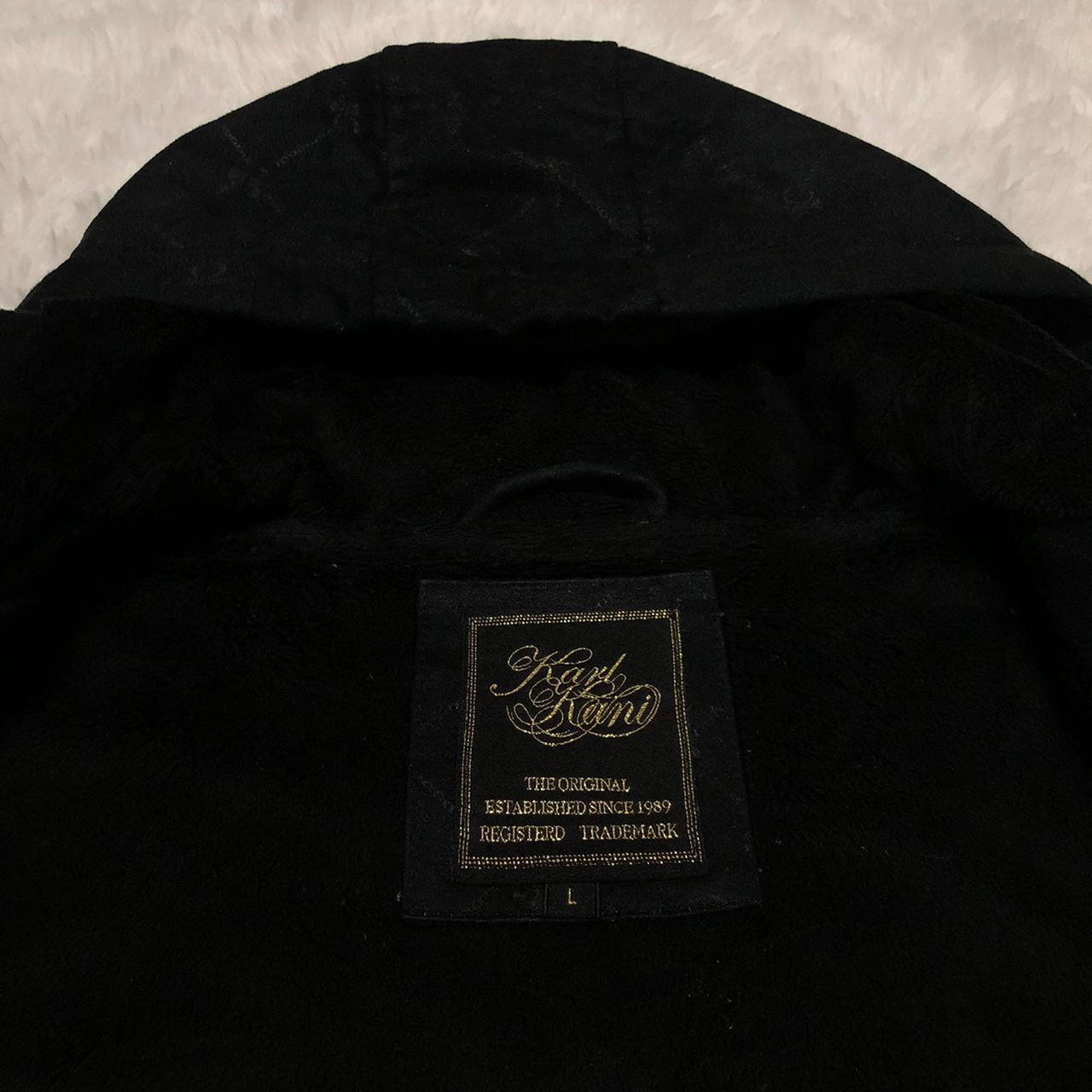 Japanese Brand STEAL Rare Karl Kani Hoodie Jacket Size US M / EU 48-50 / 2 - 9 Thumbnail