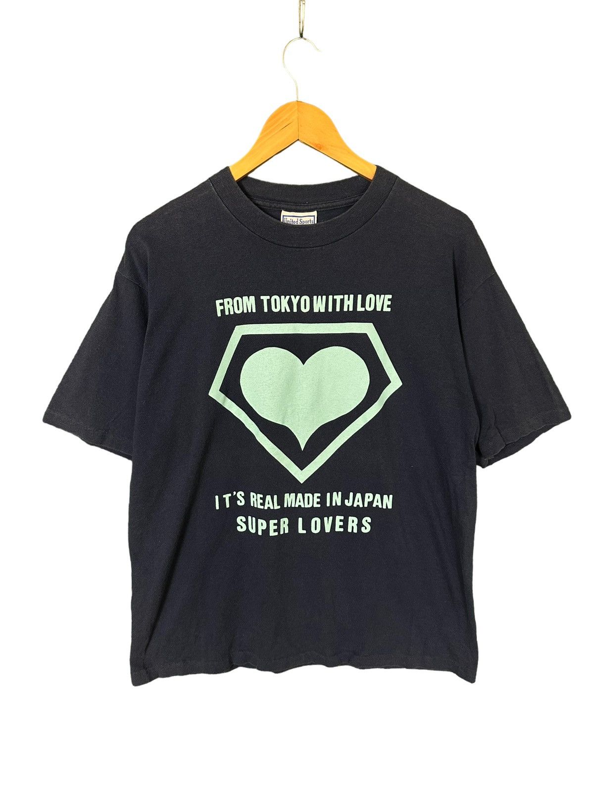 Seditionaries Vintage 90s Superlovers Big Logo T-Shirt Size US L / EU 52-54 / 3 - 1 Thumbnail