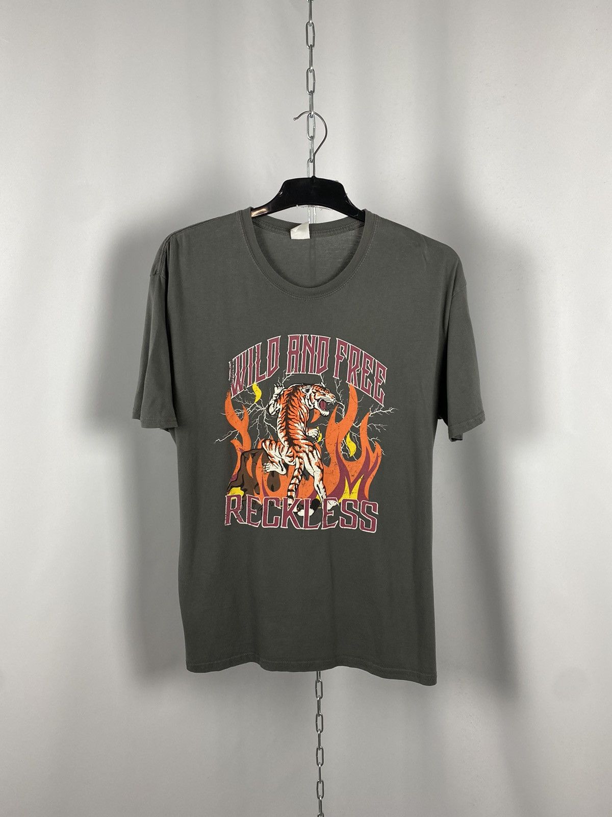 Band Tees × Vintage Reckless T-shirts band tee vintage tee size XL Size US XL / EU 56 / 4 - 1 Thumbnail