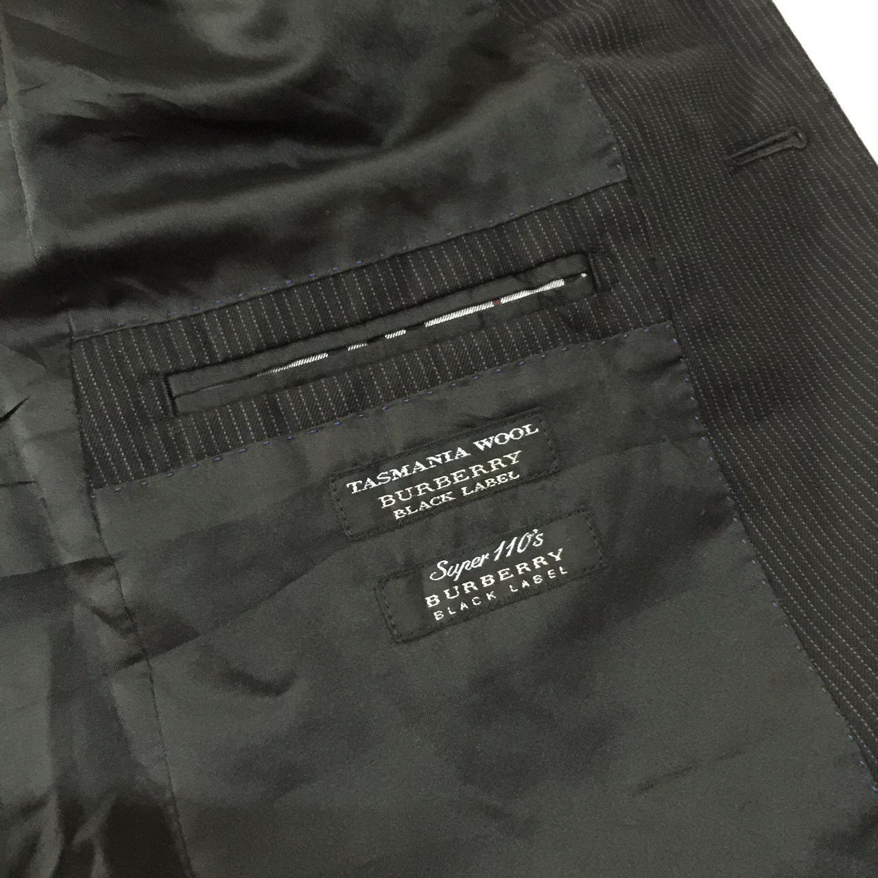 Burberry Burberry Black Label Tasmania Wool Super 110's Size 40R - 7 Thumbnail