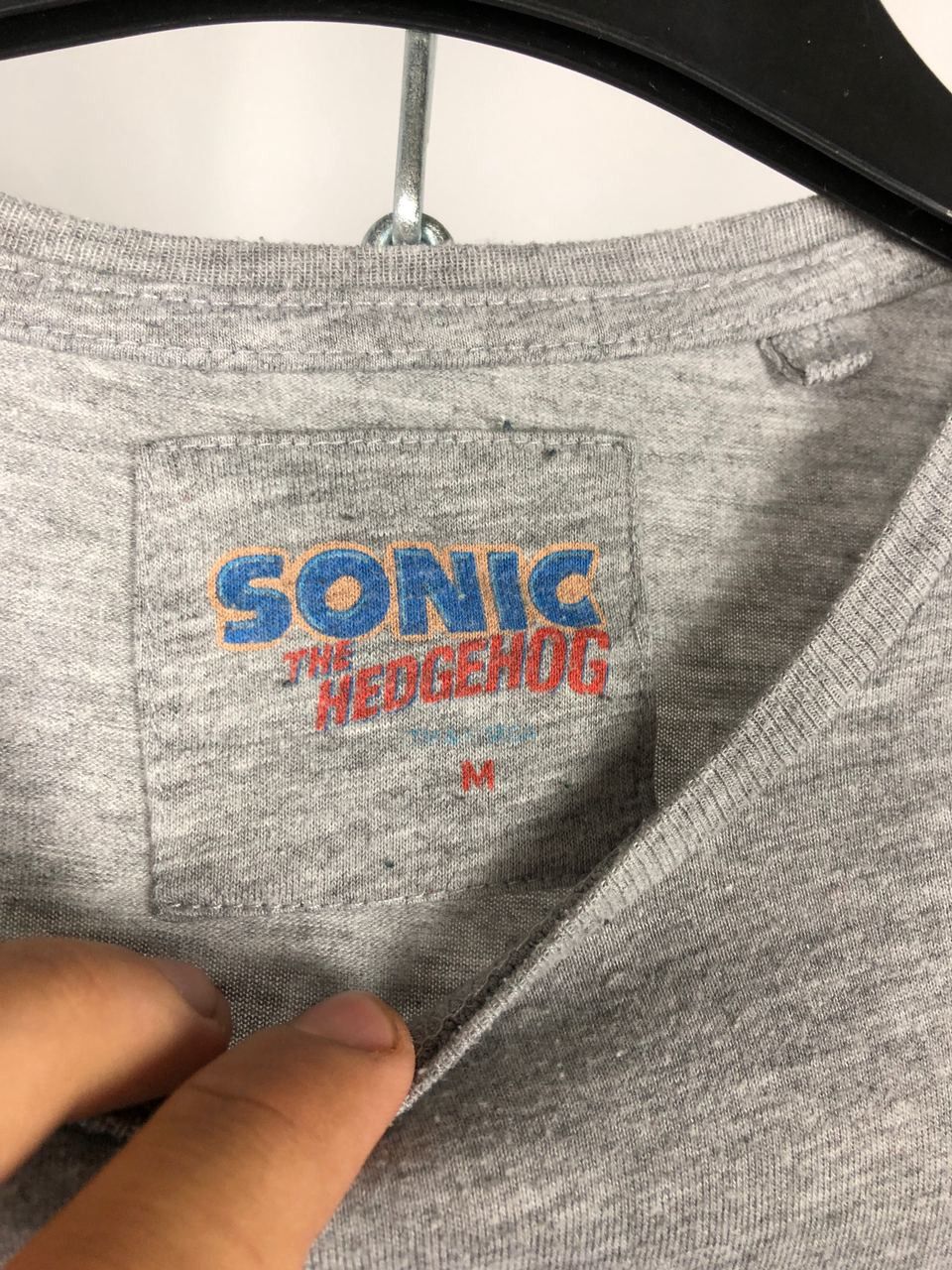 Cartoon Network Sonic big logo T-shirts gray size M Size US M / EU 48-50 / 2 - 3 Thumbnail