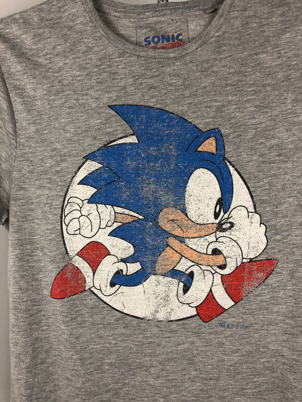 Cartoon Network Sonic big logo T-shirts gray size M Size US M / EU 48-50 / 2 - 2 Thumbnail
