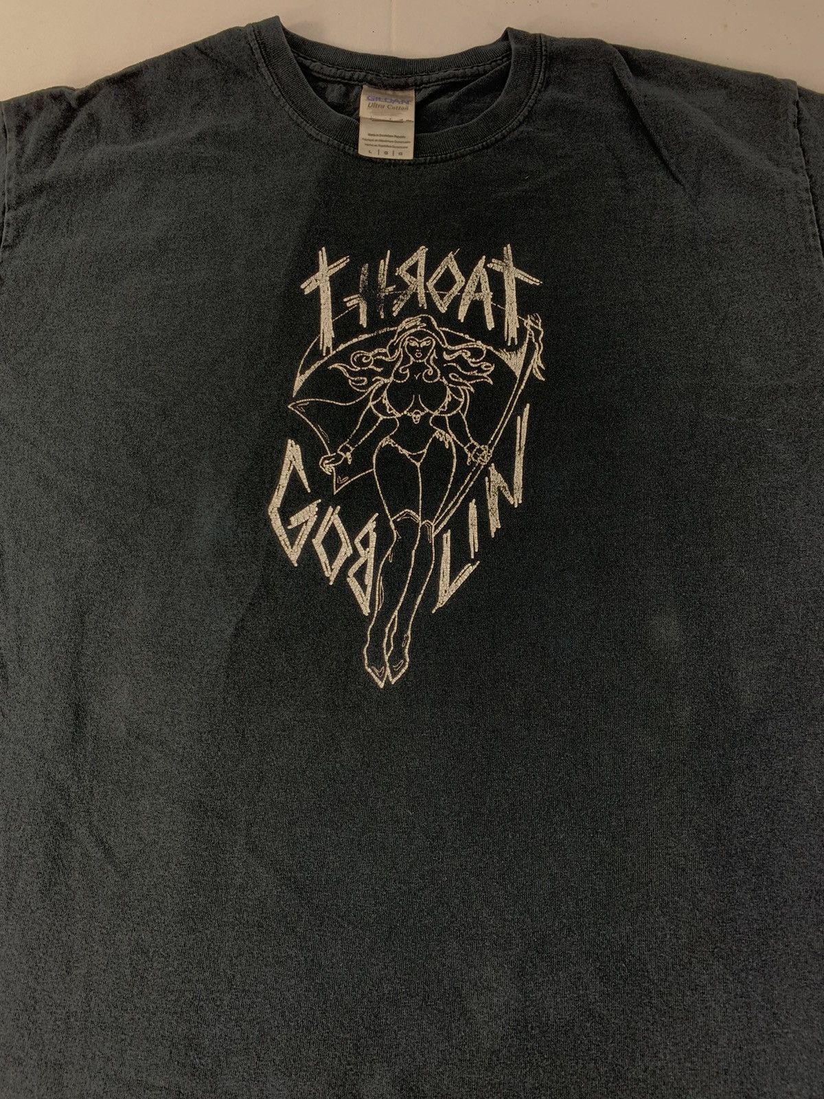 Vintage Throat Goblin Teacher Season 2 Big Screen Printed Tee Size US L / EU 52-54 / 3 - 3 Thumbnail