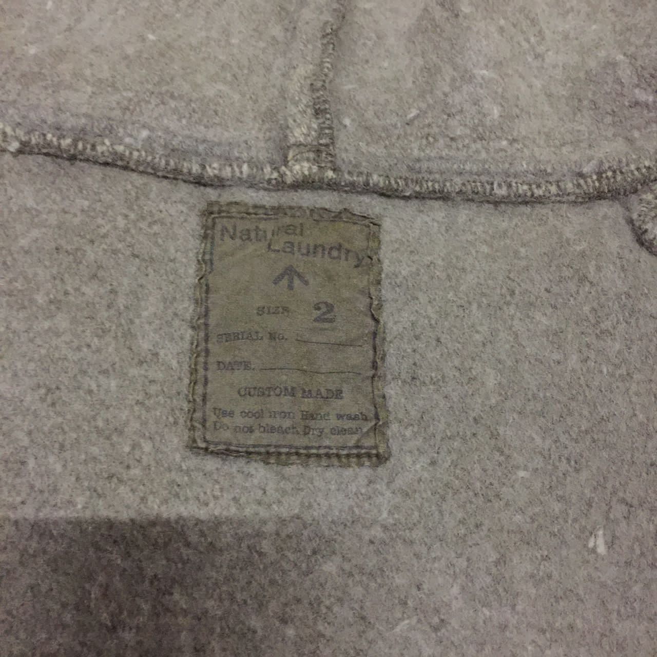 Japanese Brand Natural laundry custom made hoodie jacket made in Japan Size US M / EU 48-50 / 2 - 7 Thumbnail