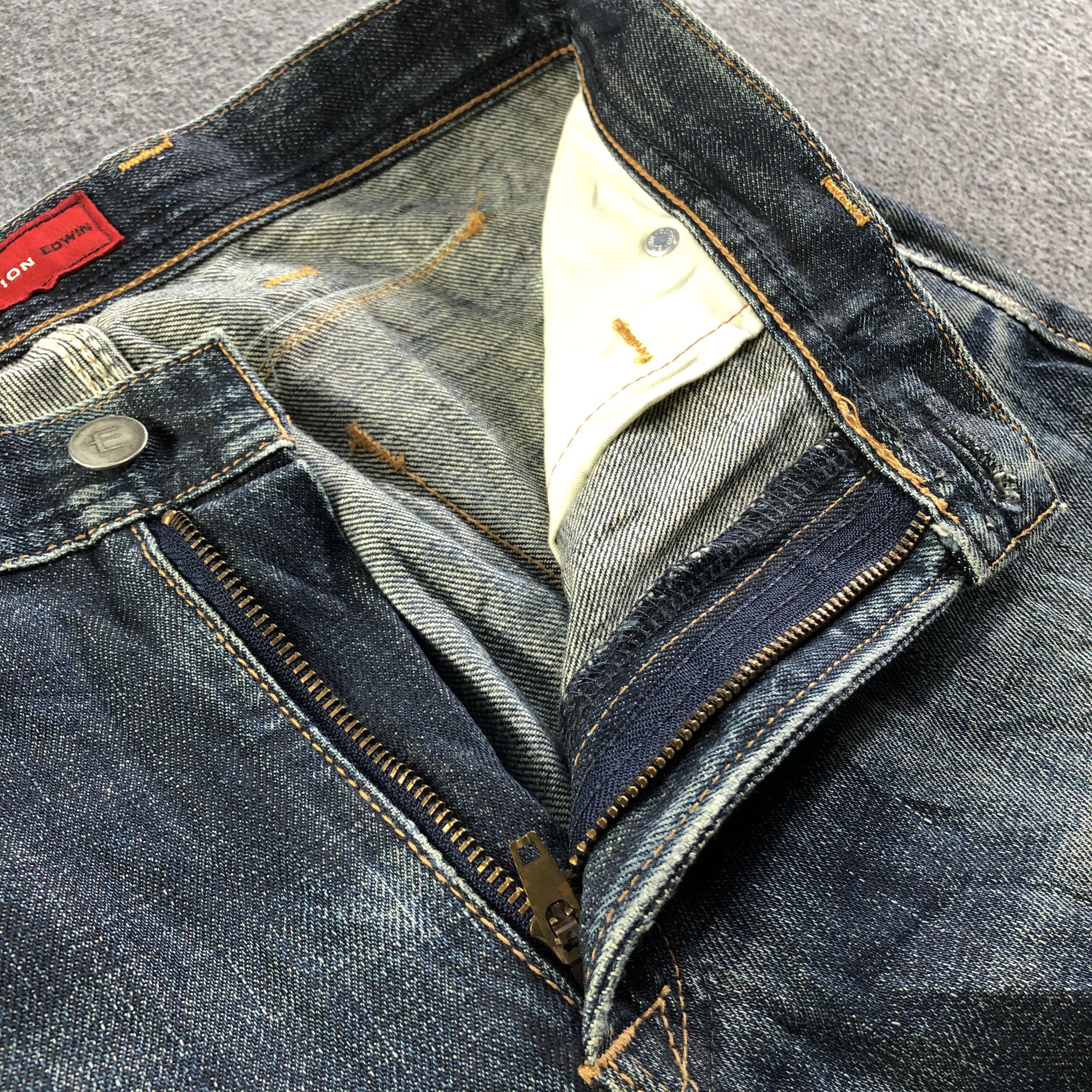 Edwin × Vintage Vintage Edwin Jeans-J3556 Size US 30 / EU 46 - 8 Thumbnail