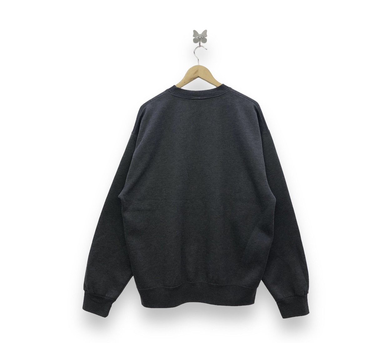 Adidas Vintage Adidas Small Logo Basic Sweatshirt Size US XL / EU 56 / 4 - 2 Thumbnail