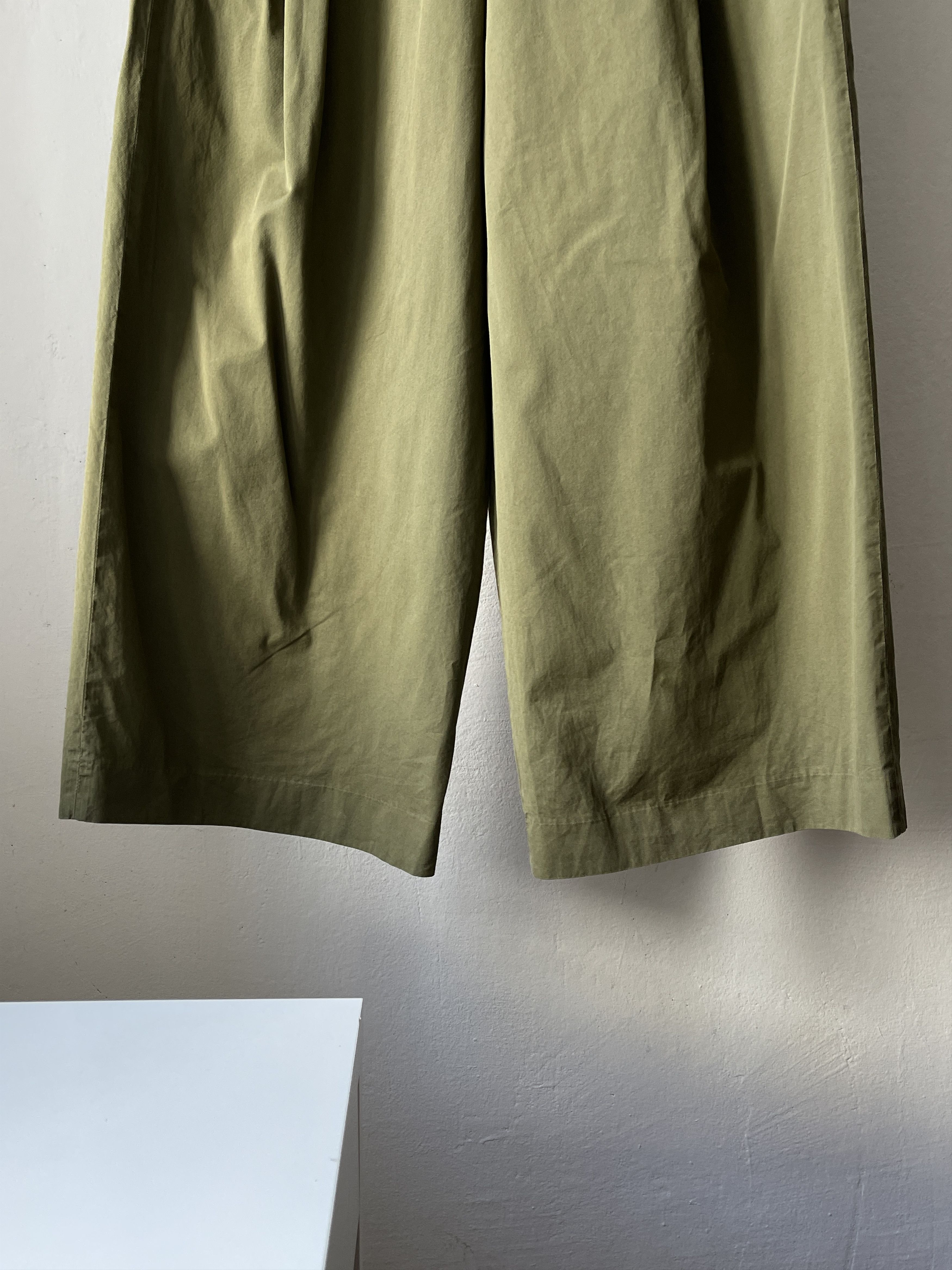 Dries Van Noten Dries Van Noten Cotton Military Style Wide Casual Pants Size US 32 / EU 48 - 4 Thumbnail