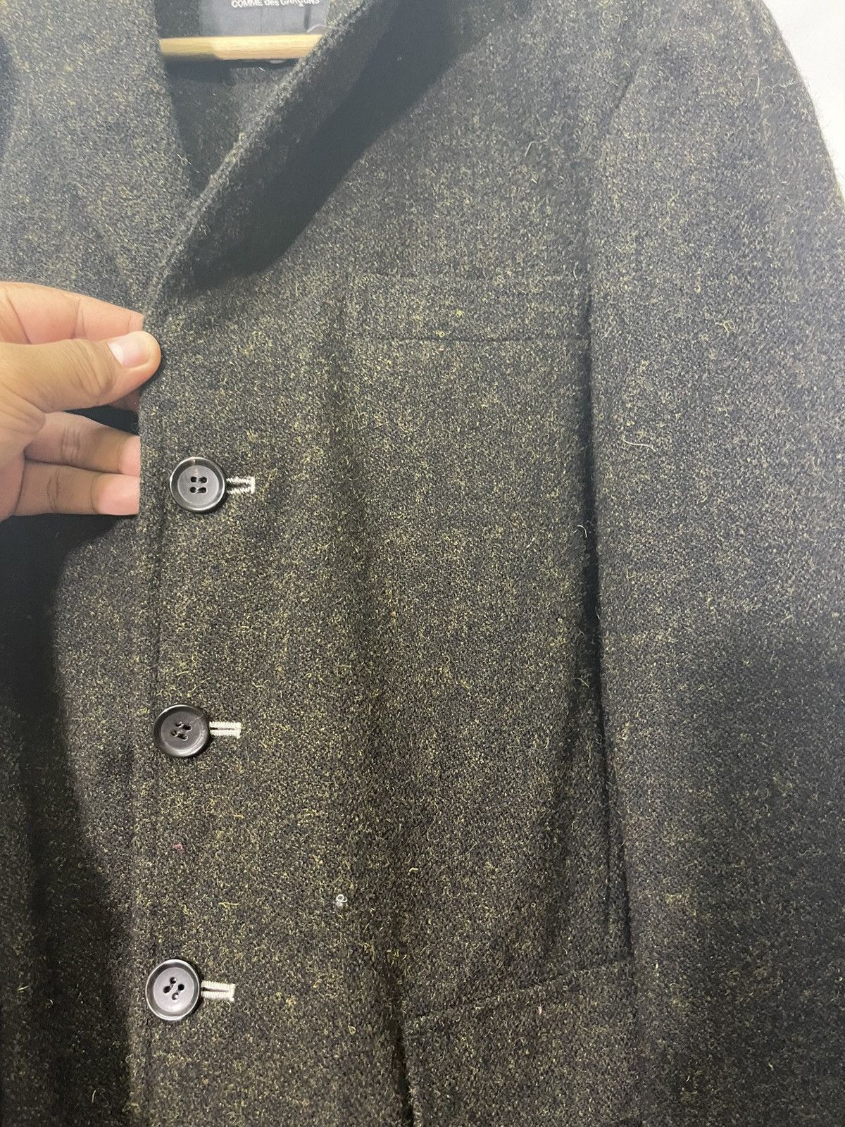 Comme des Garcons VINTAGE COMME DES GARCONS HOME DEUX AD2010 BLAZER Size 38S - 5 Thumbnail