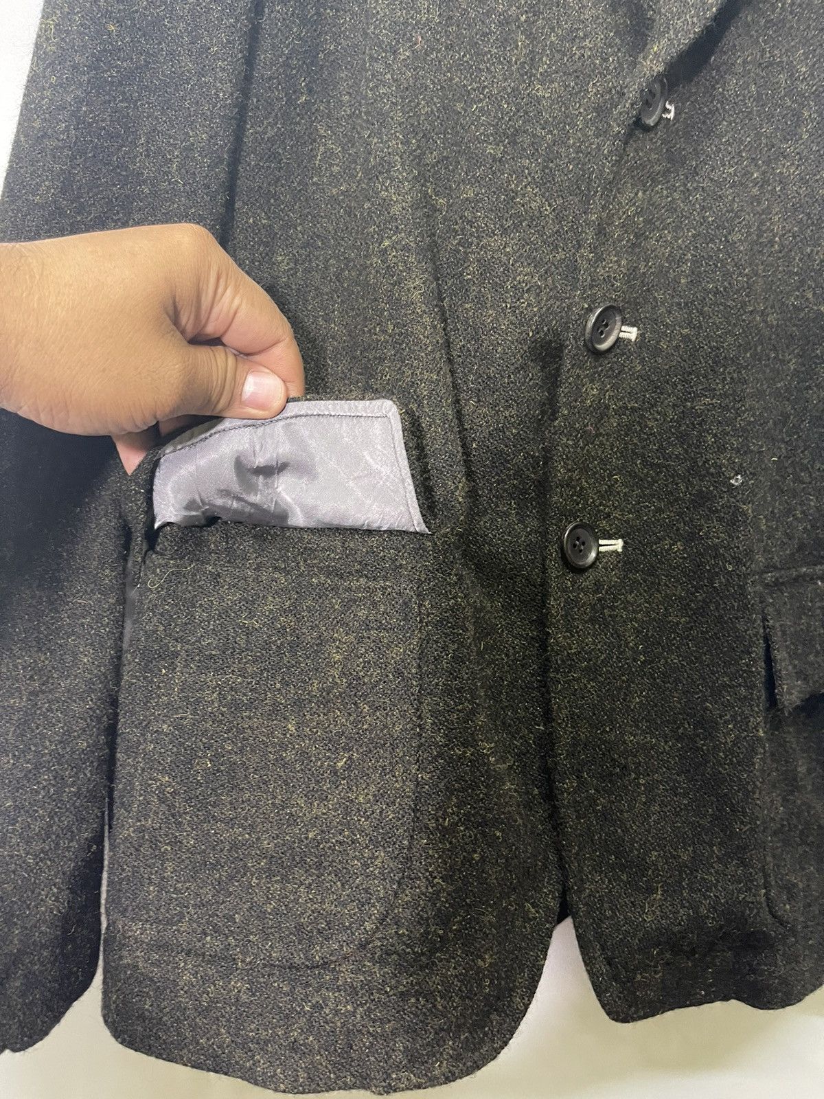 Comme des Garcons VINTAGE COMME DES GARCONS HOME DEUX AD2010 BLAZER Size 38S - 4 Thumbnail