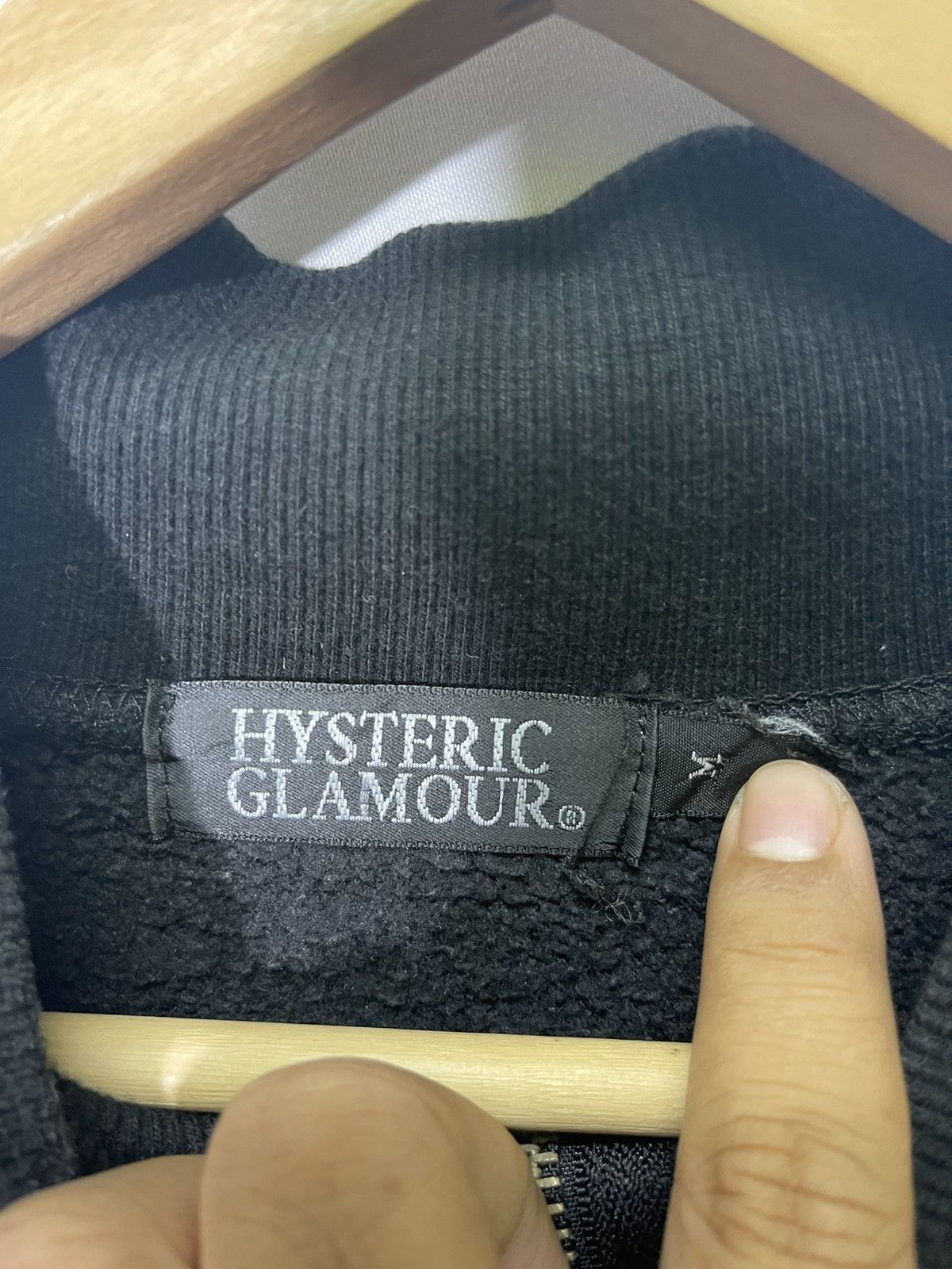 Hysteric Glamour VINTAGE HYSTERIC GLAMOUR ZIPPER JACKET Size US M / EU 48-50 / 2 - 10 Thumbnail
