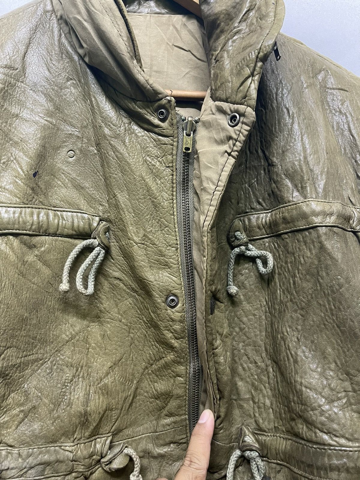 Robert Comstock VINTAGE LEATHER VEST ROBERT COMSTOCK Size US L / EU 52-54 / 3 - 9 Thumbnail