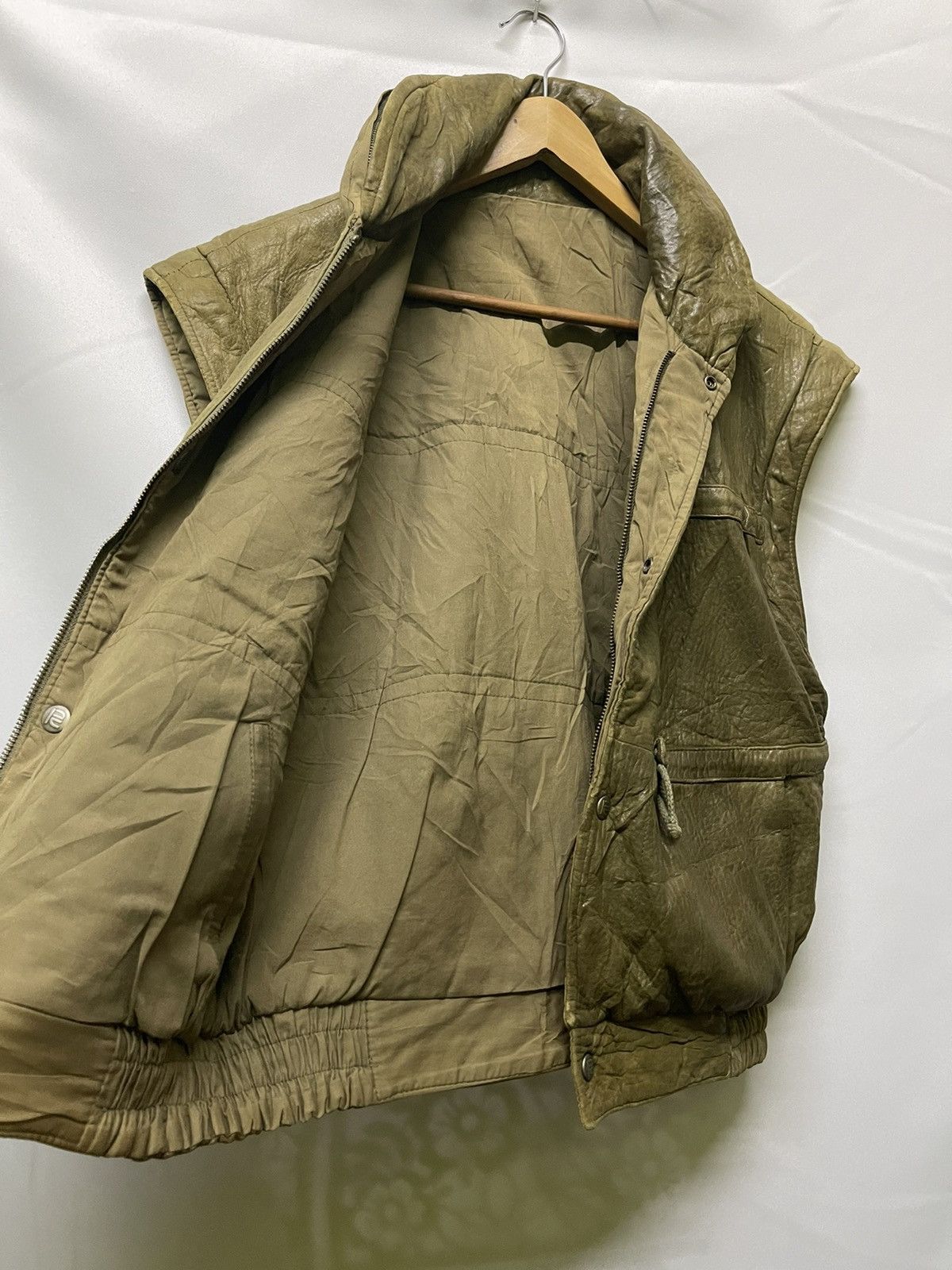 Robert Comstock VINTAGE LEATHER VEST ROBERT COMSTOCK Size US L / EU 52-54 / 3 - 7 Thumbnail
