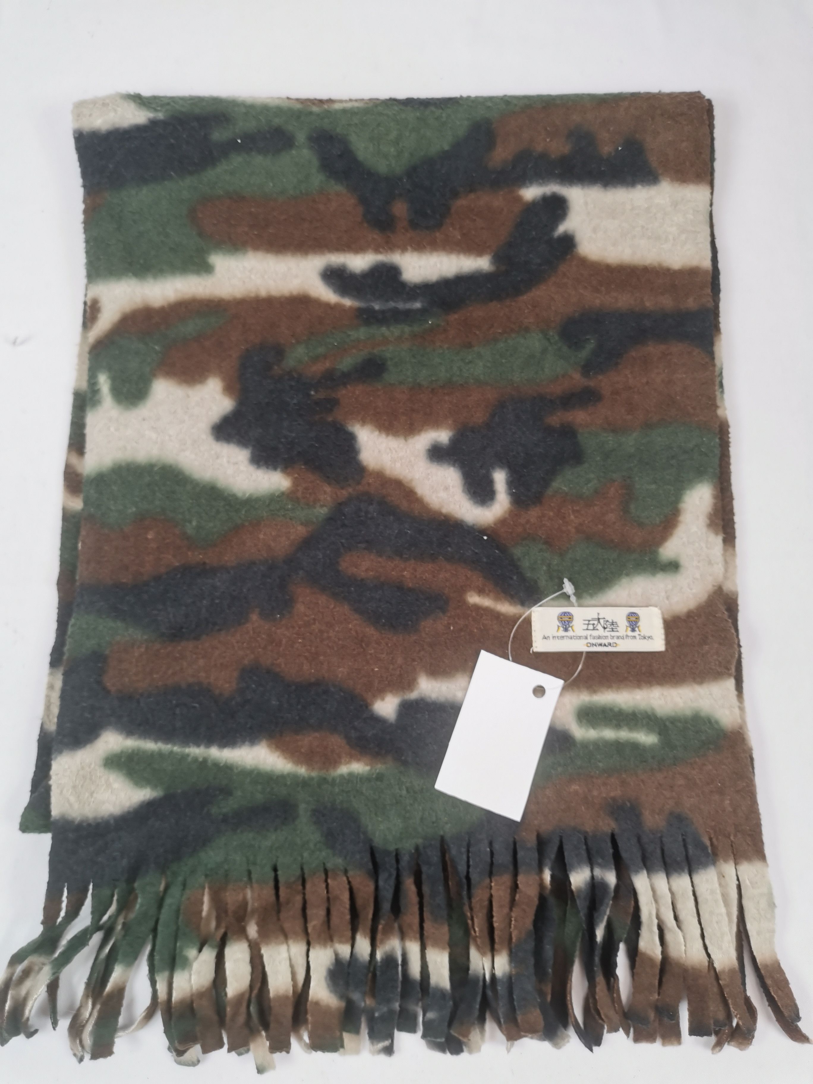 Japanese Brand Camo scarf muffler Size ONE SIZE - 4 Thumbnail
