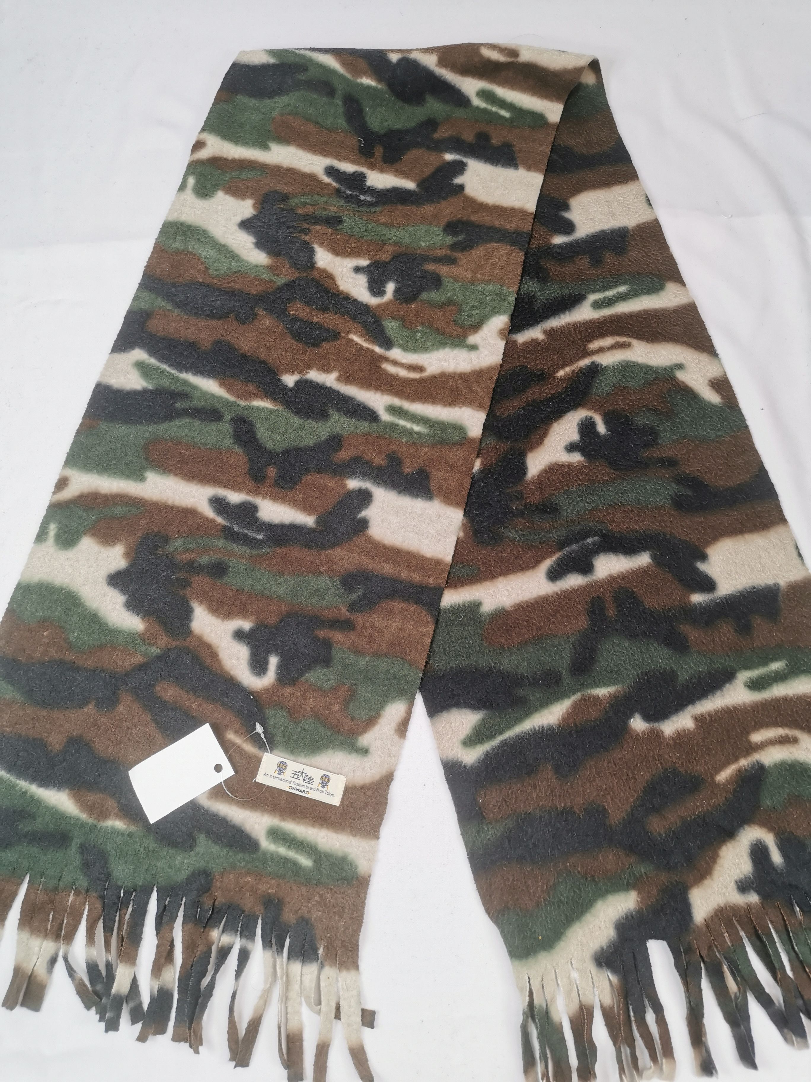 Japanese Brand Camo scarf muffler Size ONE SIZE - 2 Thumbnail