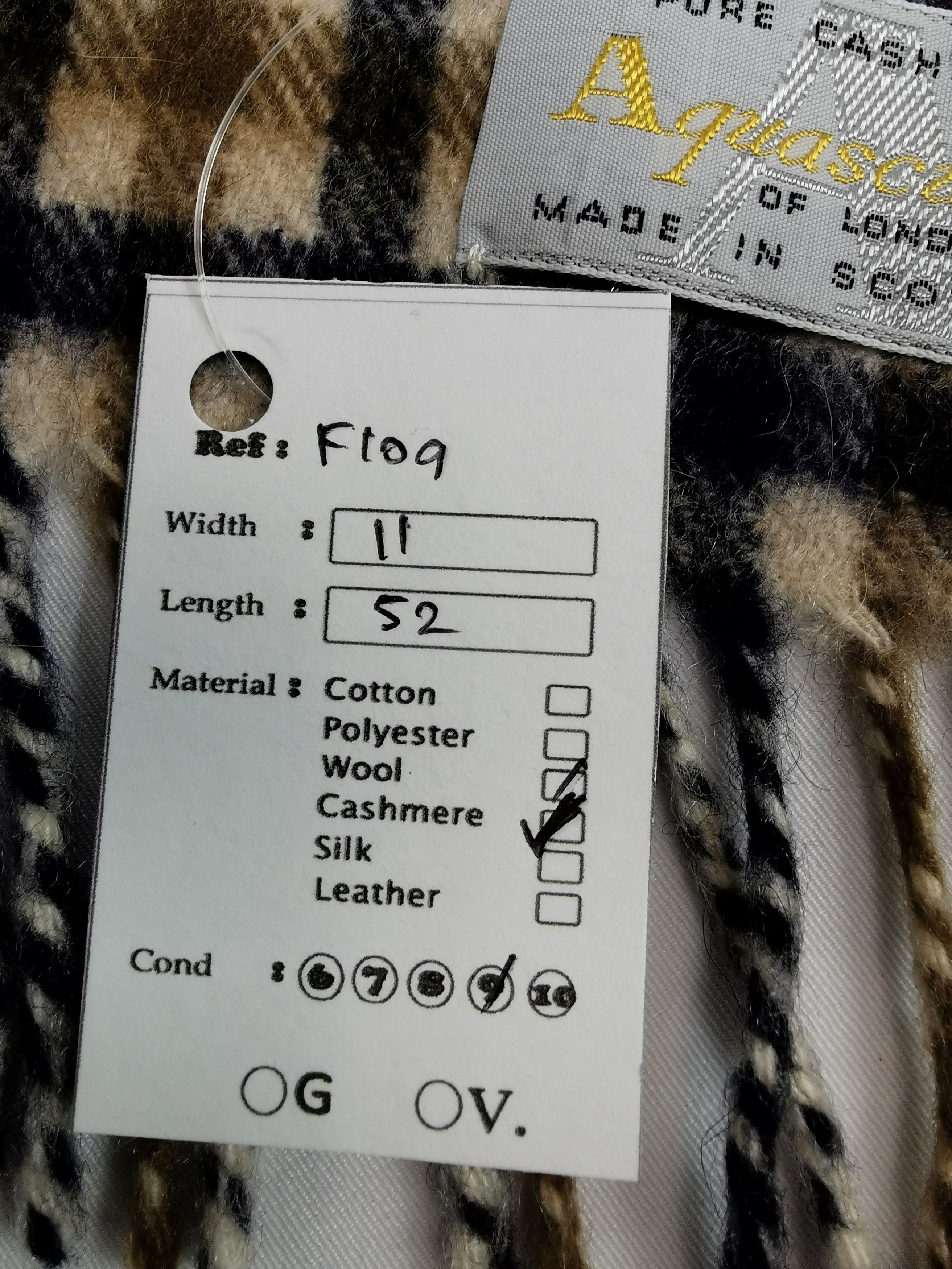 Aquascutum Aquascutum scarf muffler Size ONE SIZE - 6 Thumbnail