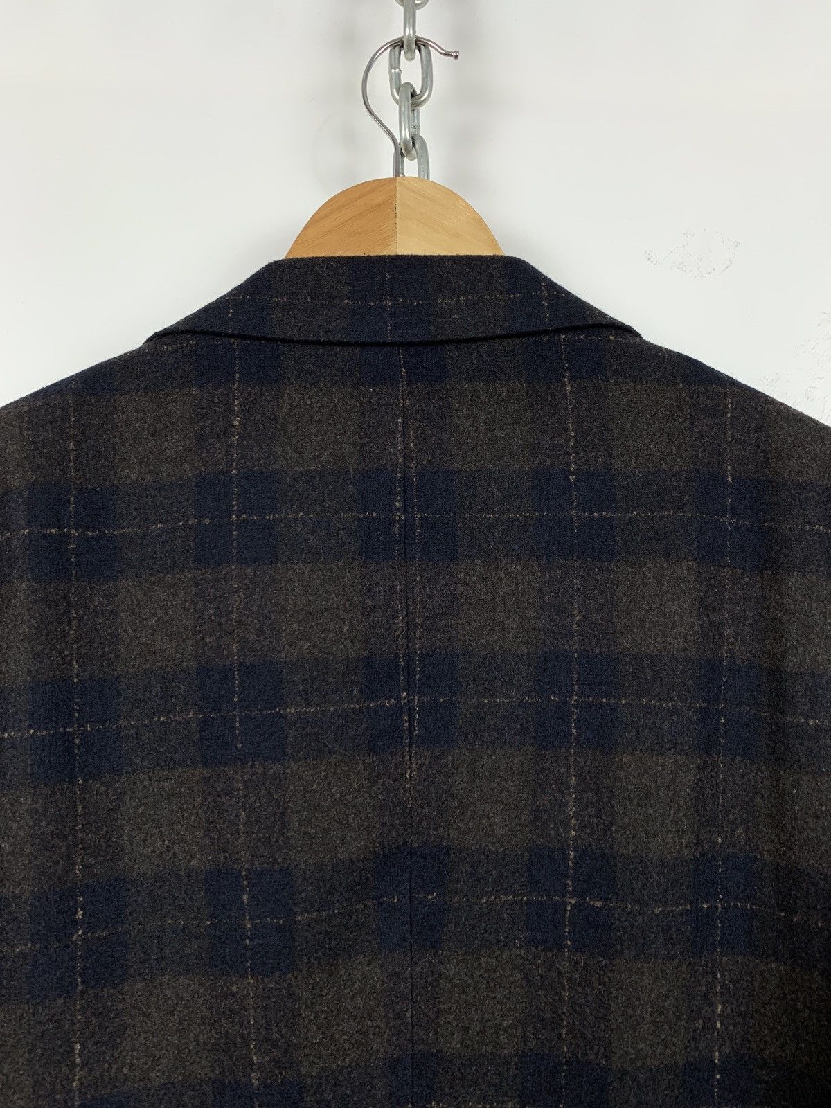 Tagliatore Tagliatore Wool Checkered Blazer Size 52R - 13 Thumbnail
