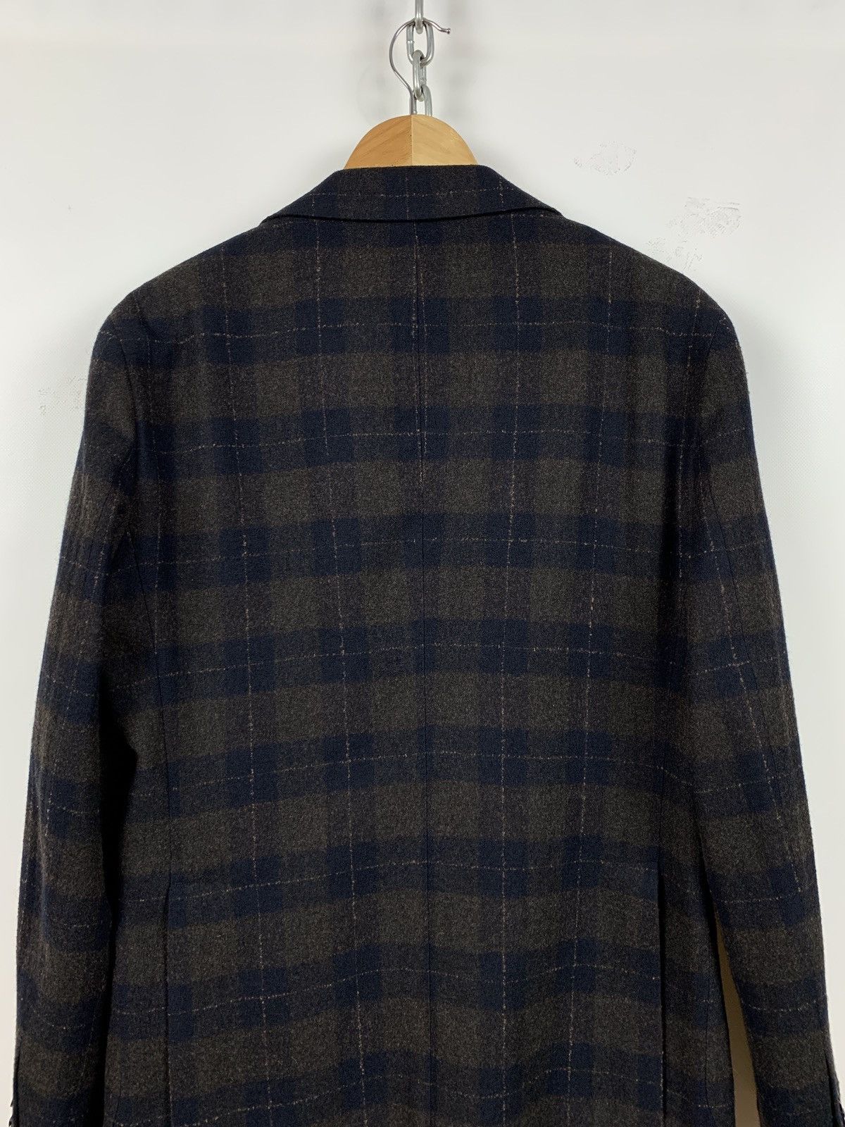 Tagliatore Tagliatore Wool Checkered Blazer Size 52R - 12 Thumbnail