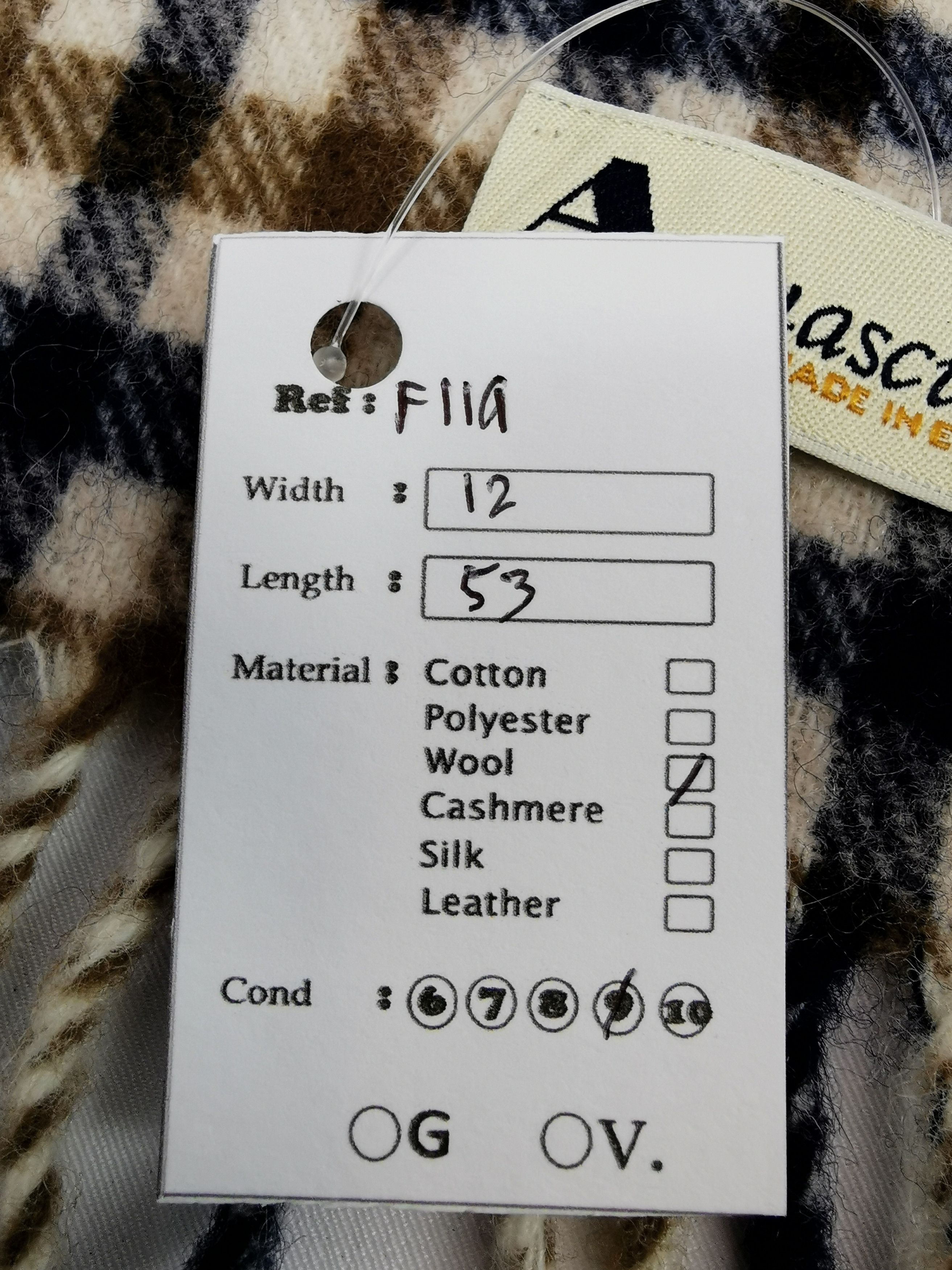 Aquascutum Aquascutum scarf muffler Size ONE SIZE - 8 Thumbnail