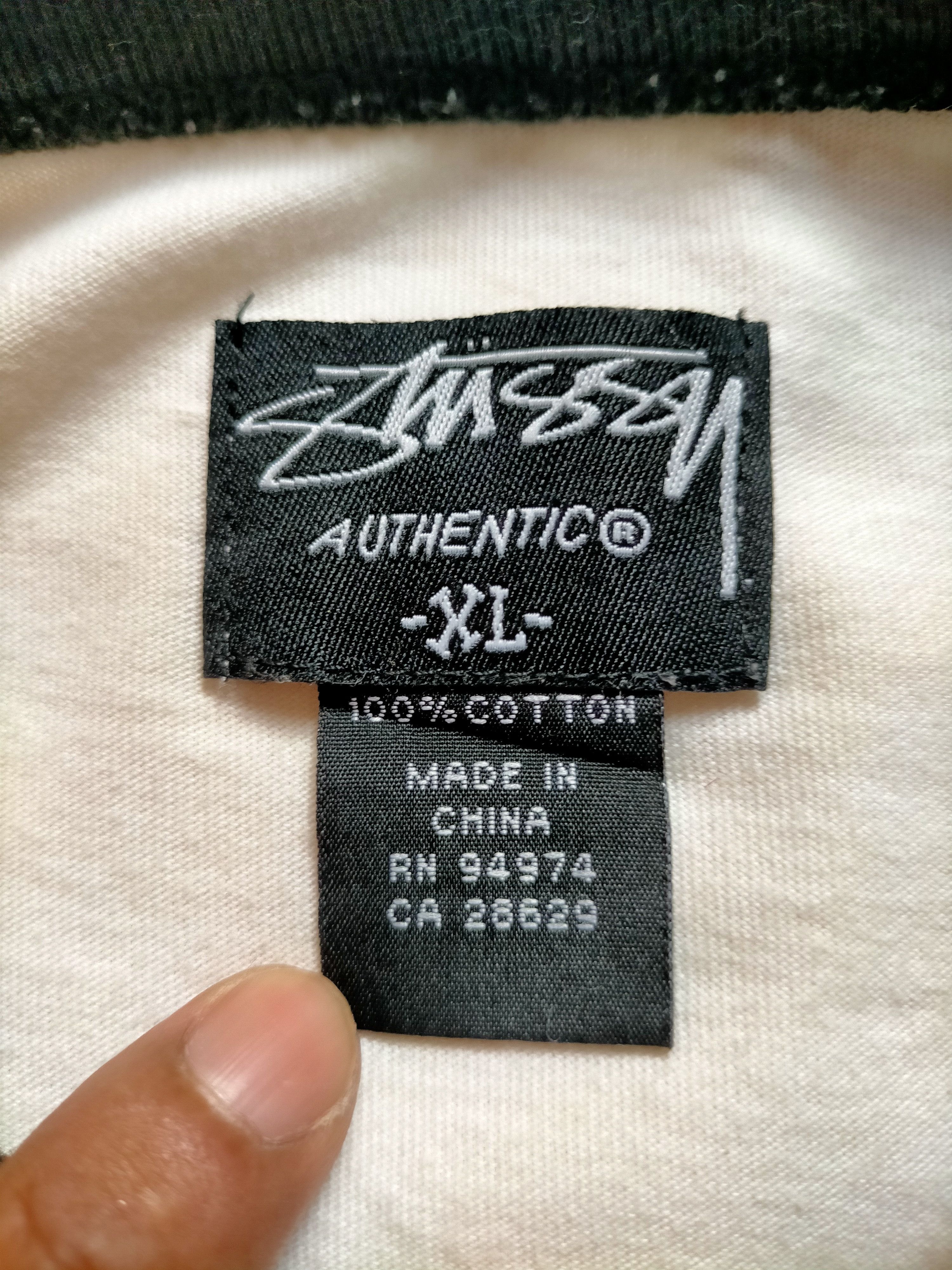 Stussy Stussy Spell Out Raglan Three Quarter tee Size US XL / EU 56 / 4 - 8 Thumbnail