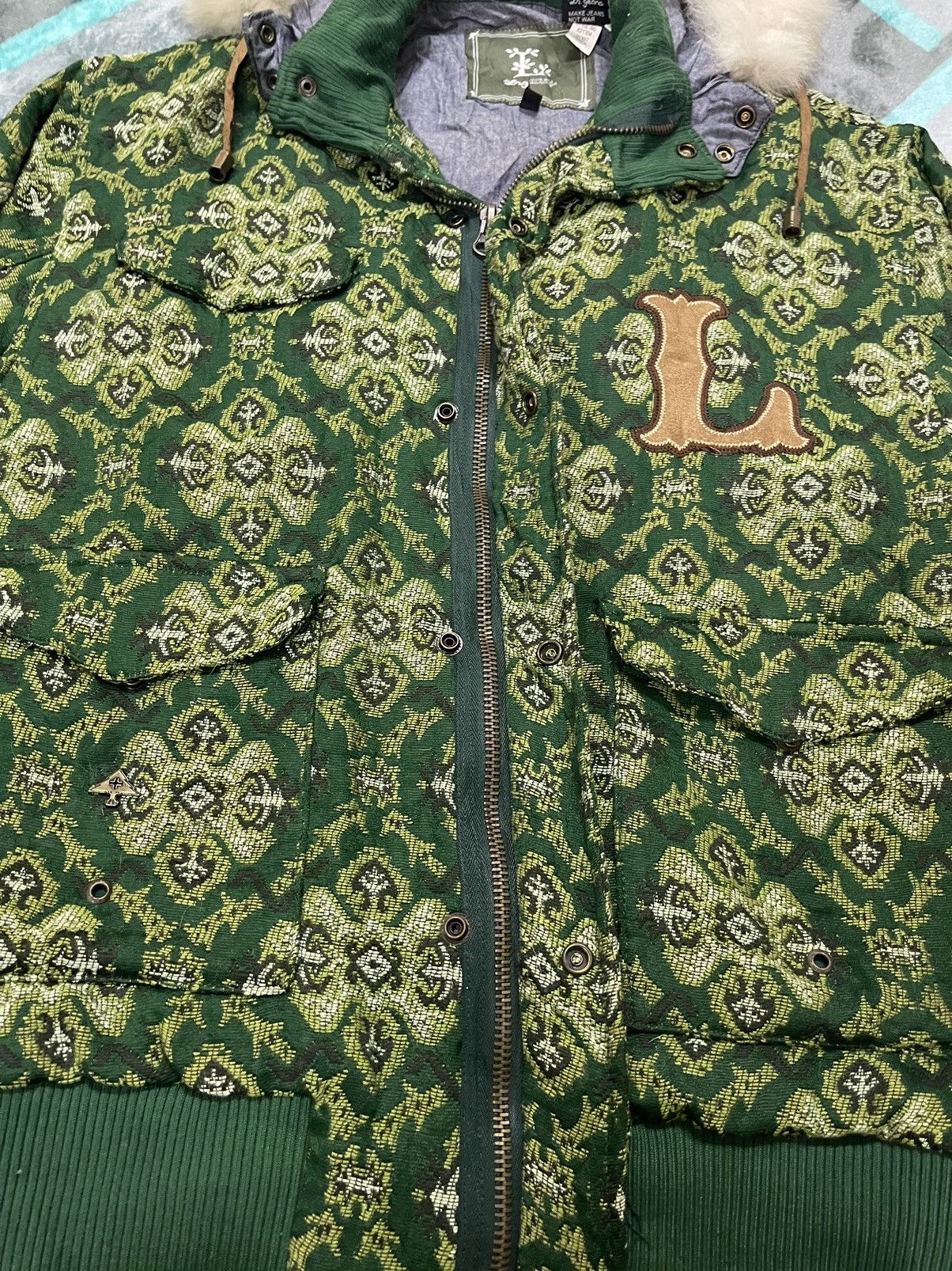 LRG LRG ROOTS AND EQUIPMENT HOODIE JACKET Size US XL / EU 56 / 4 - 11 Thumbnail