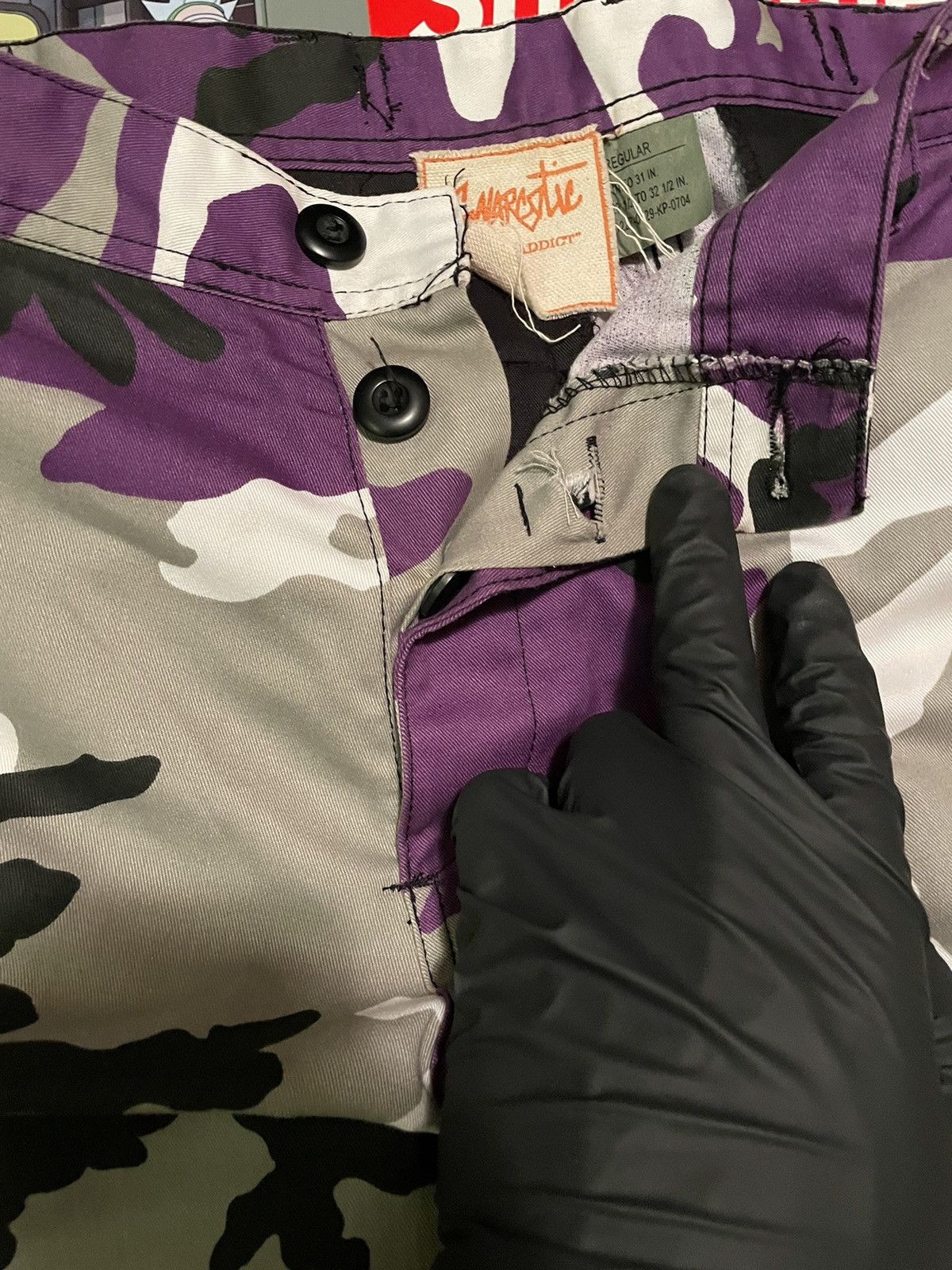 Gnarcotic × Superrradical Superrradical Gnarcotic Tri camo cargo pants Size US 28 / EU 44 - 5 Thumbnail
