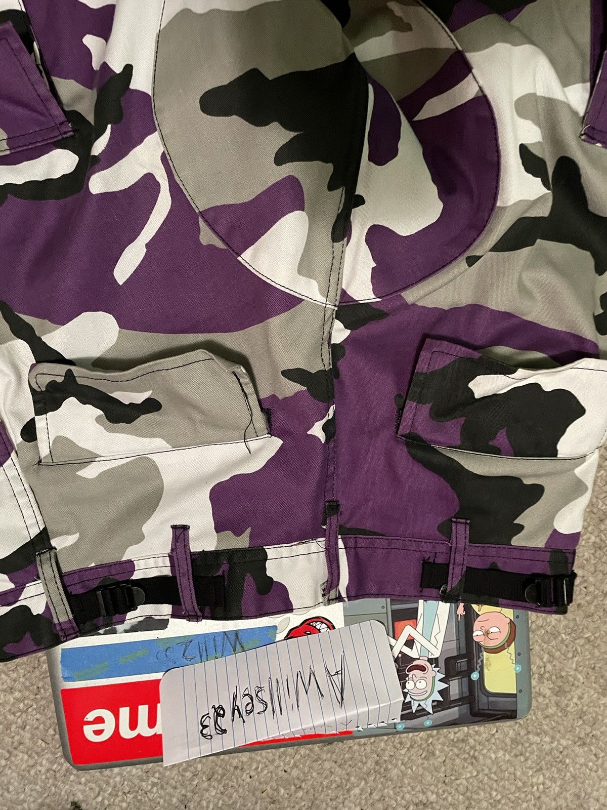 Gnarcotic × Superrradical Superrradical Gnarcotic Tri camo cargo pants Size US 28 / EU 44 - 6 Thumbnail